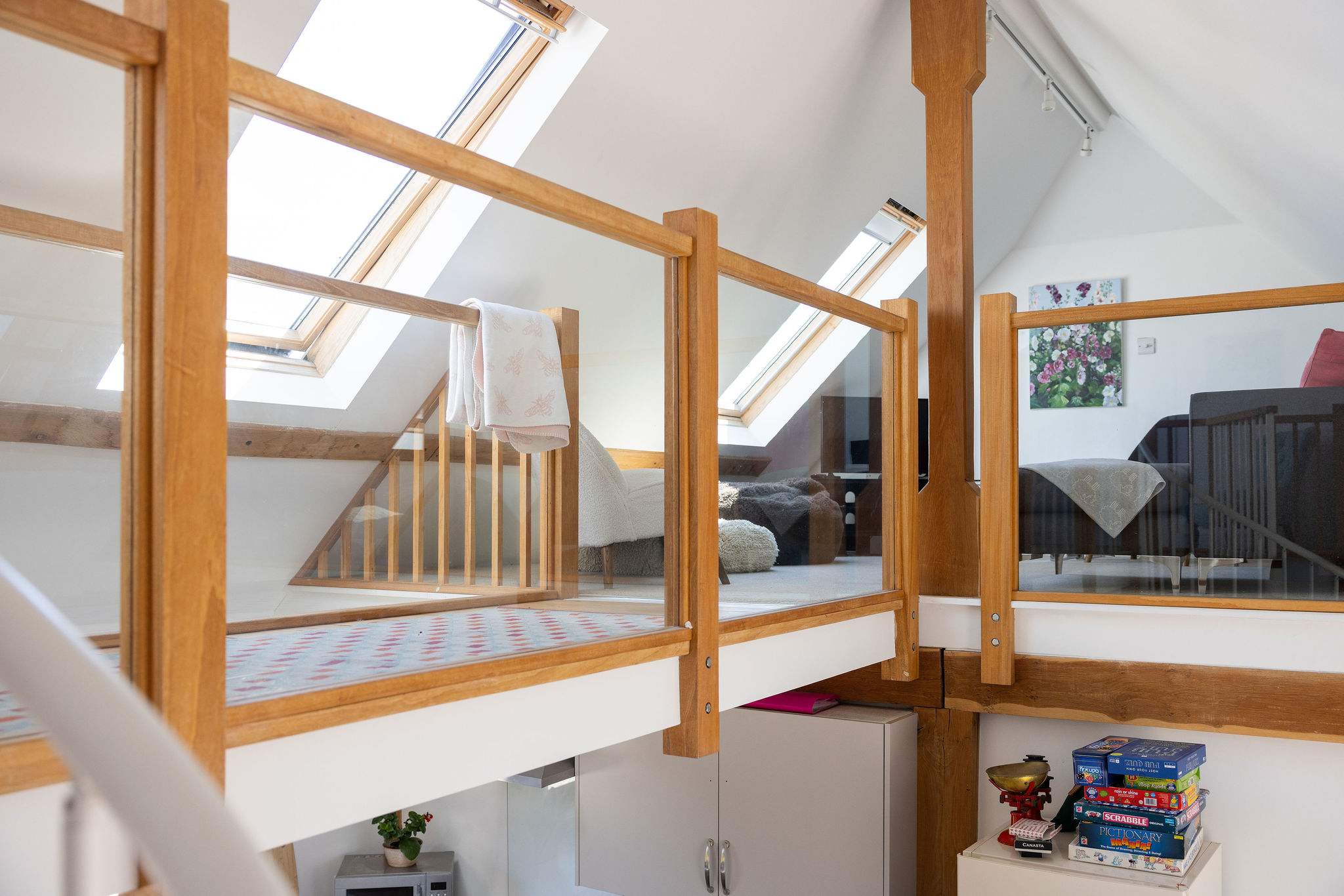 Enjoy the airy feel and natural light from this charming upper level.