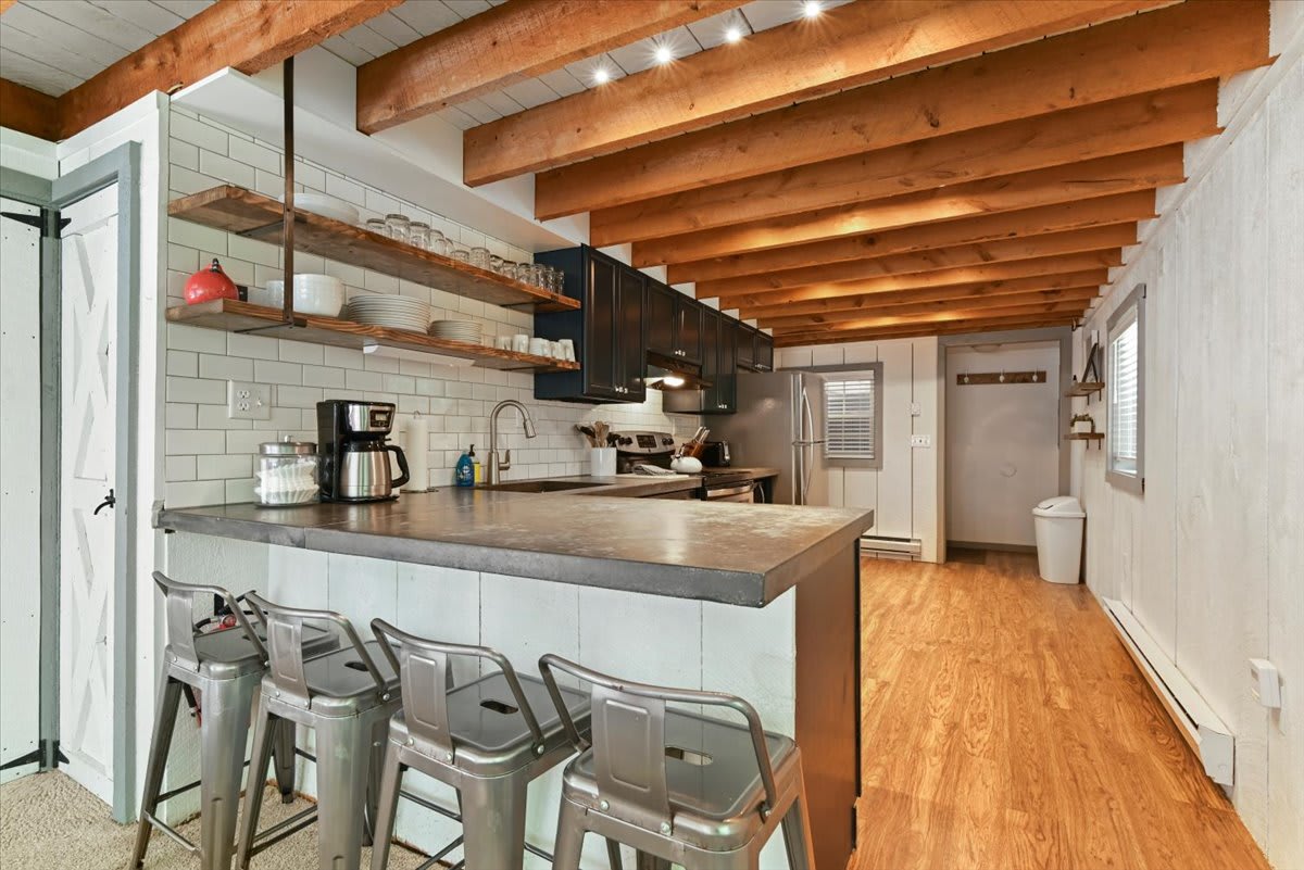 Grab a quick bite at the breakfast bar before heading out to explore.