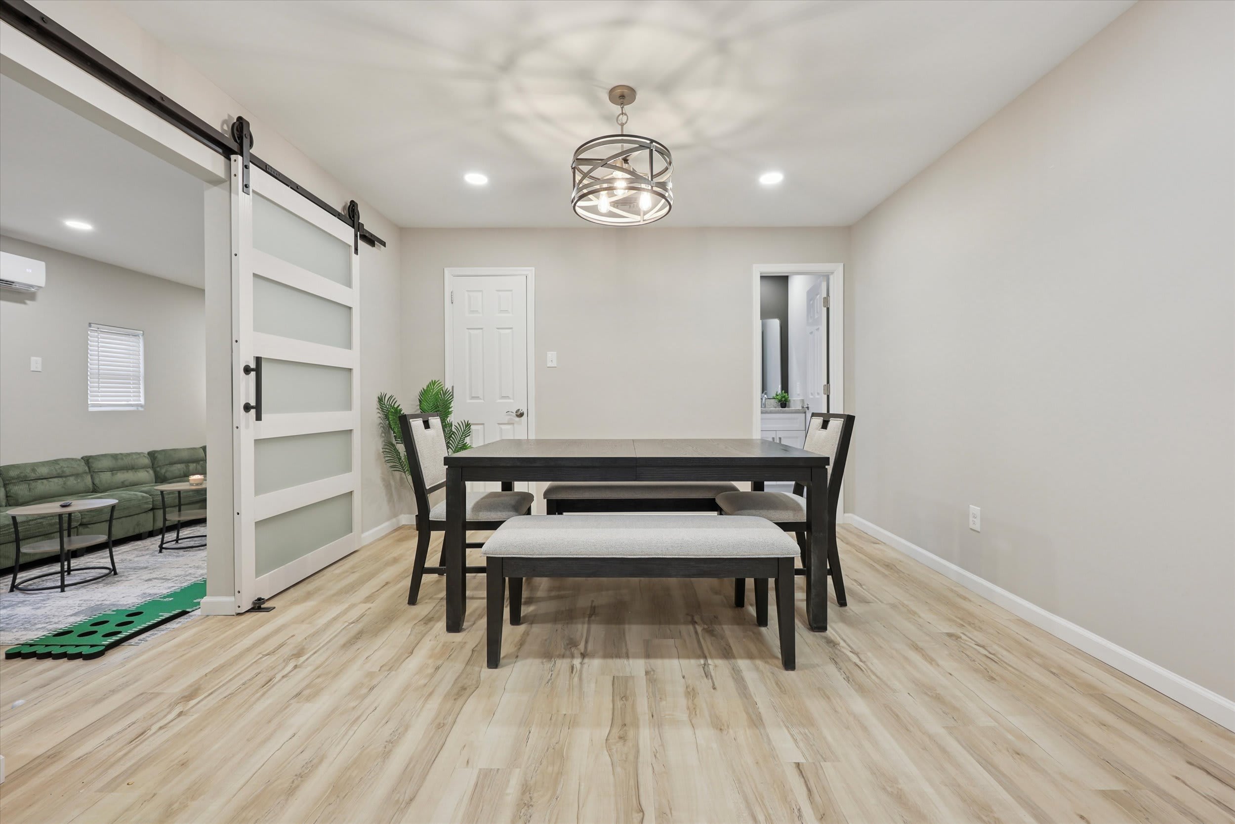 Gather around the dining table for home-cooked meals and conversation