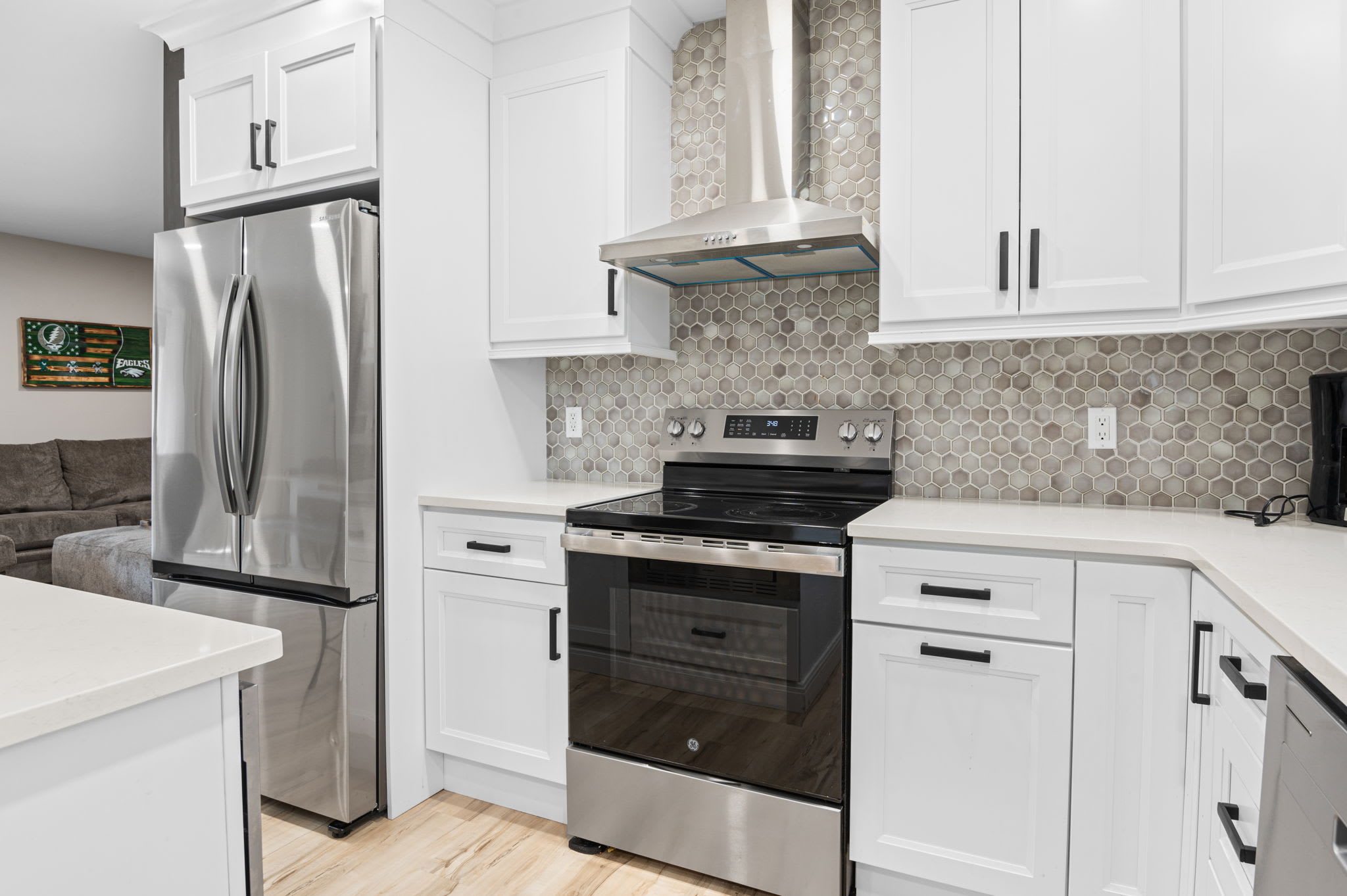 Modern appliances and plenty of counter space for your culinary adventures