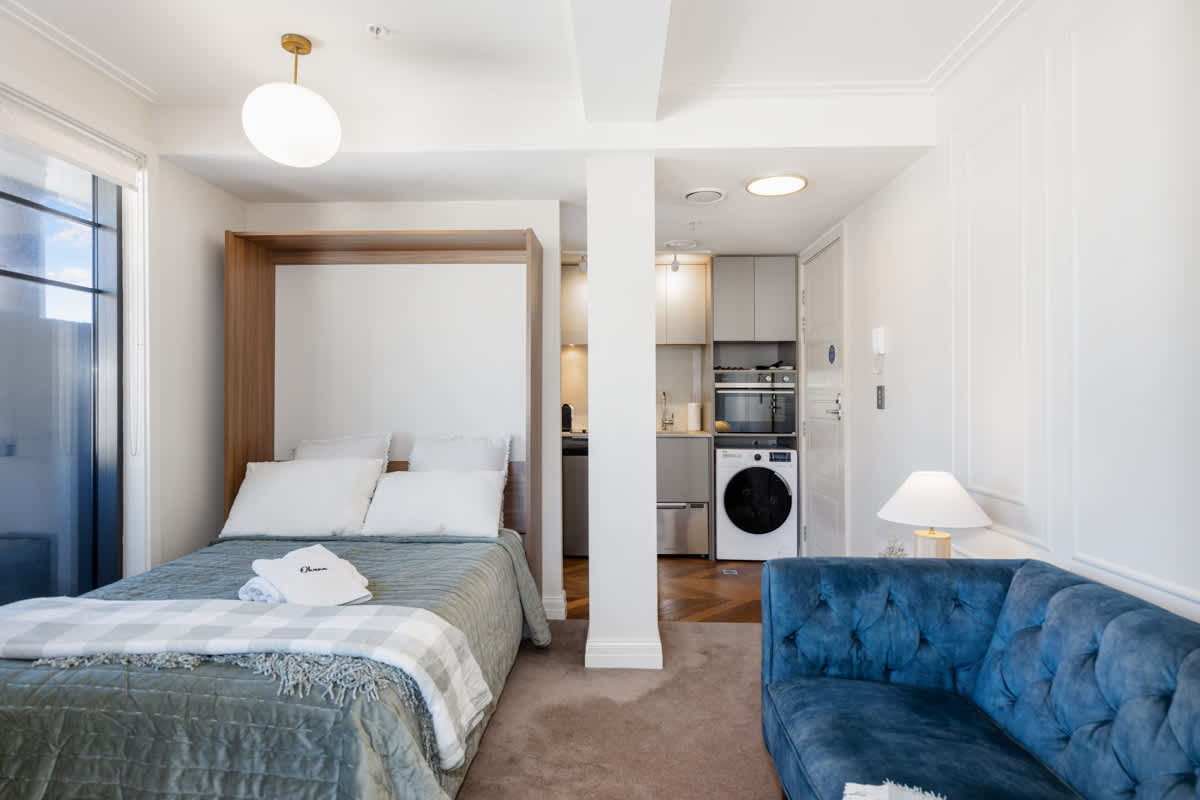 1BR Studio in Te Aro – City Lookout