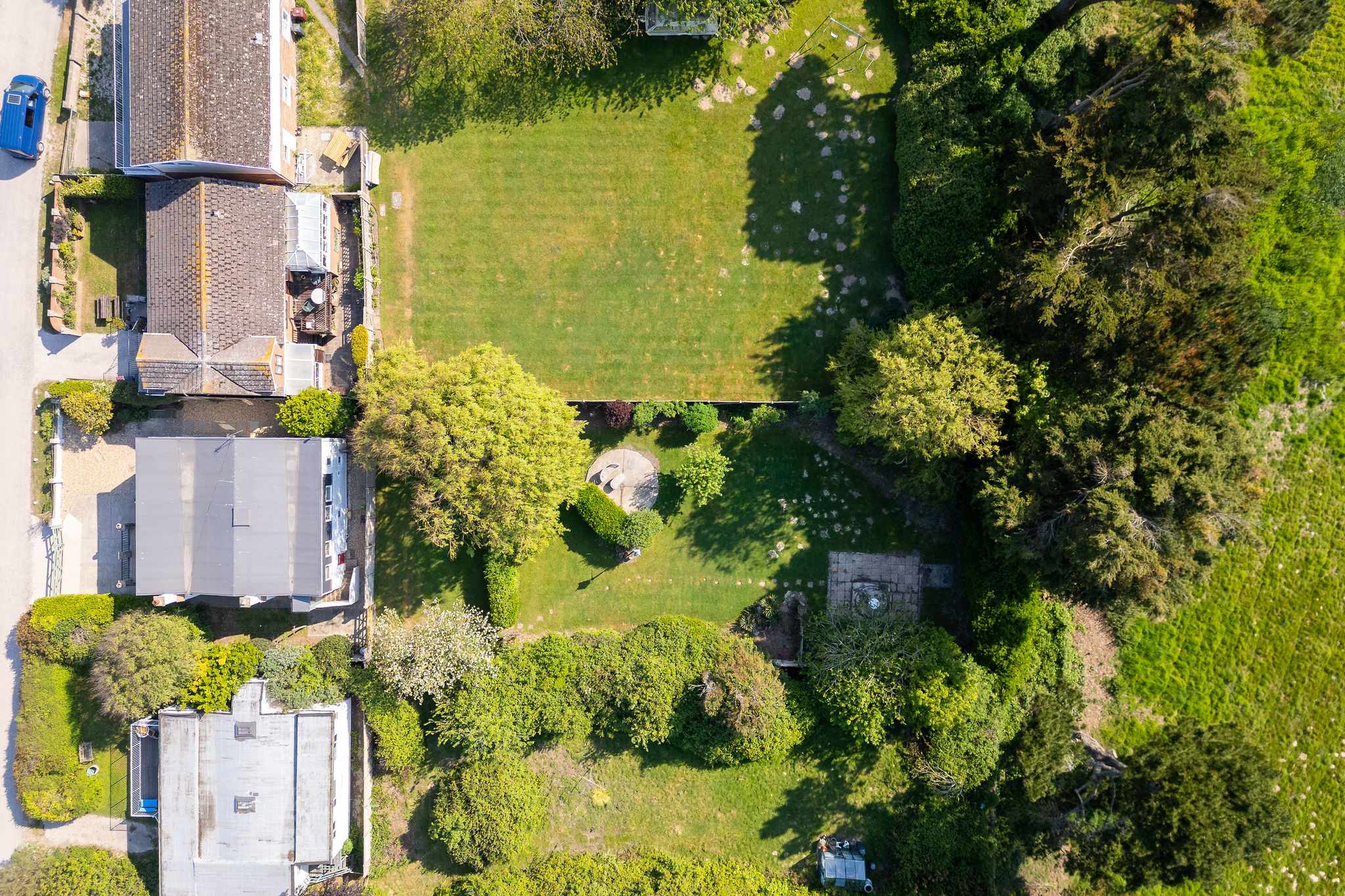 Expansive private garden, perfect for outdoor fun