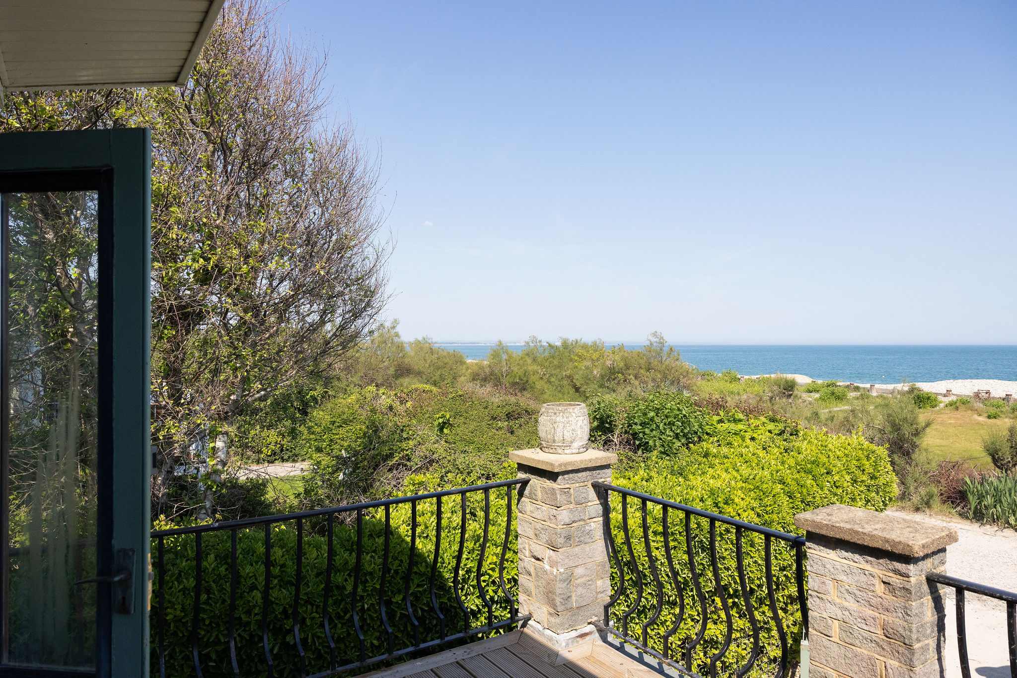 Wide sea views from your private deck