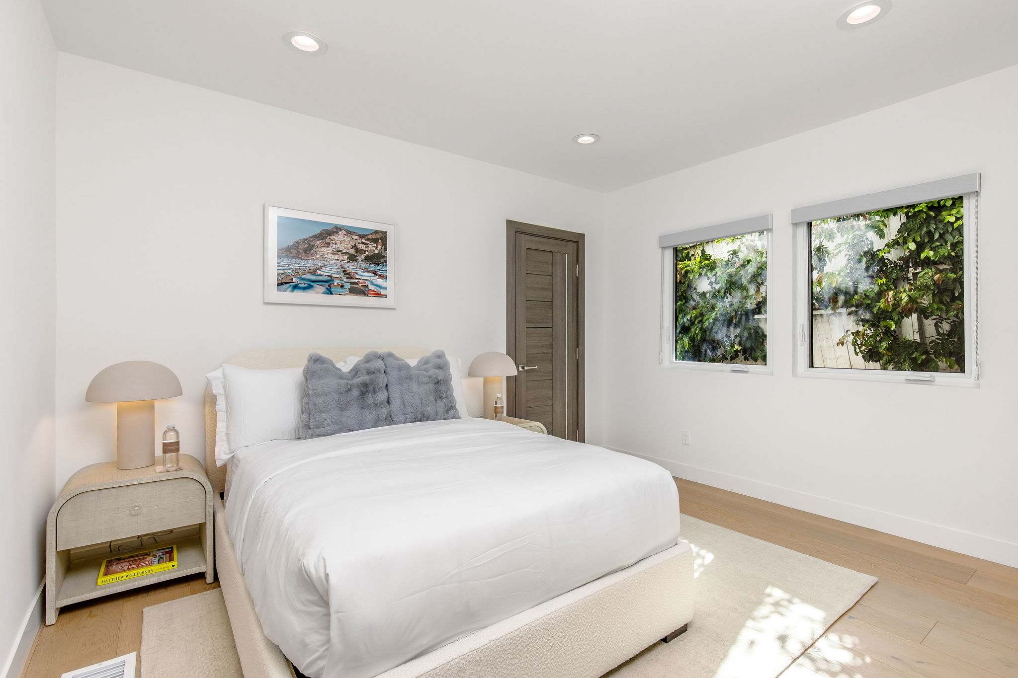 Settle into this guest room with direct garden views
