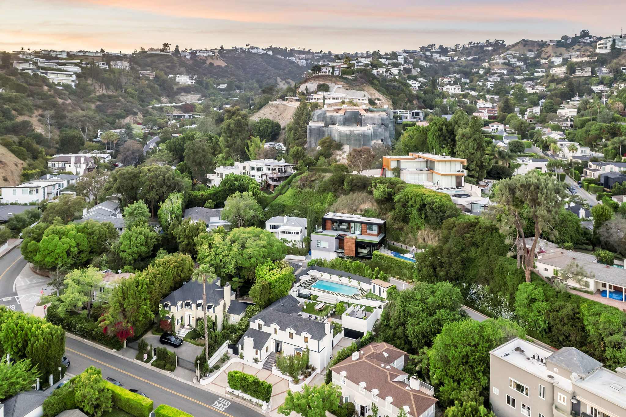 Tucked between Hollywood legends and modern icons, your hillside escape stands apart.