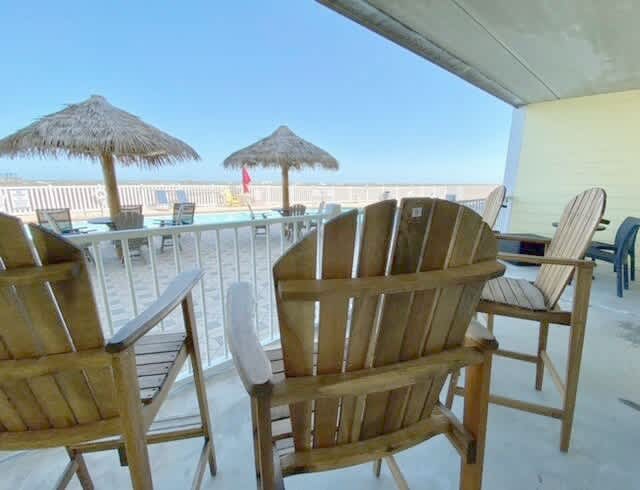 Pool & Boardwalk to Beach | Peace of the Sea