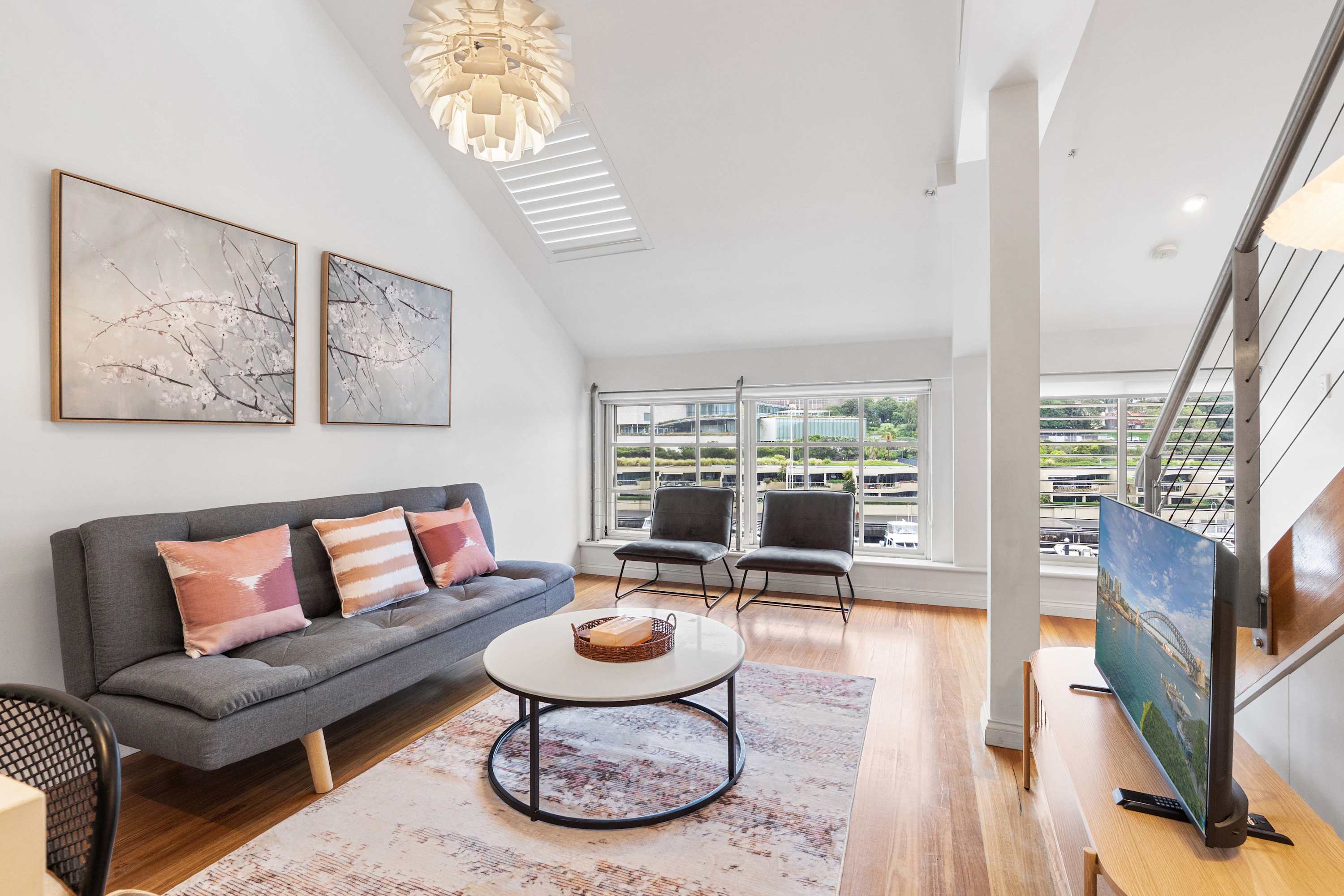 Loft-Style Waterfront Apartment