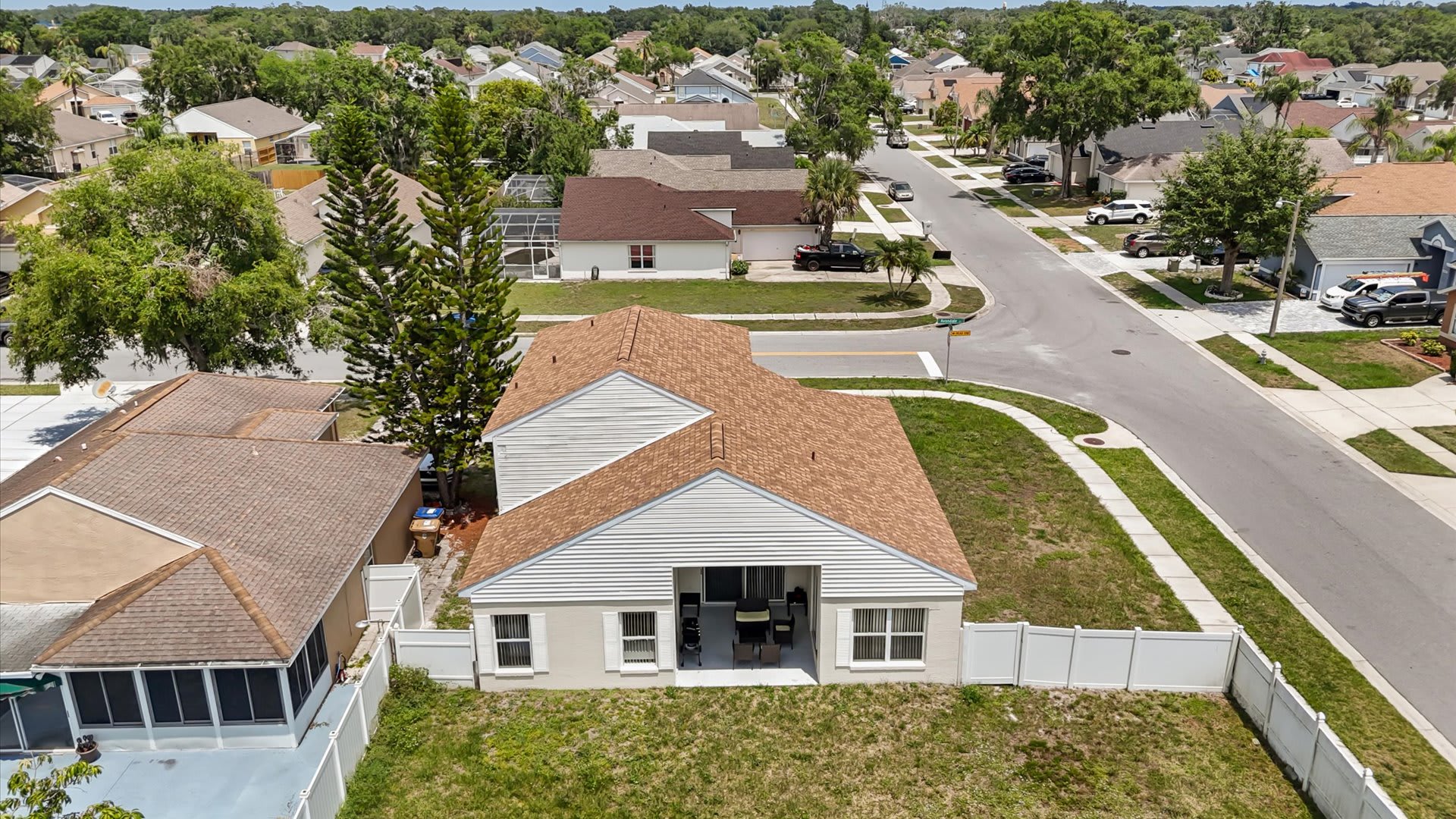 3BR Home Ariel View