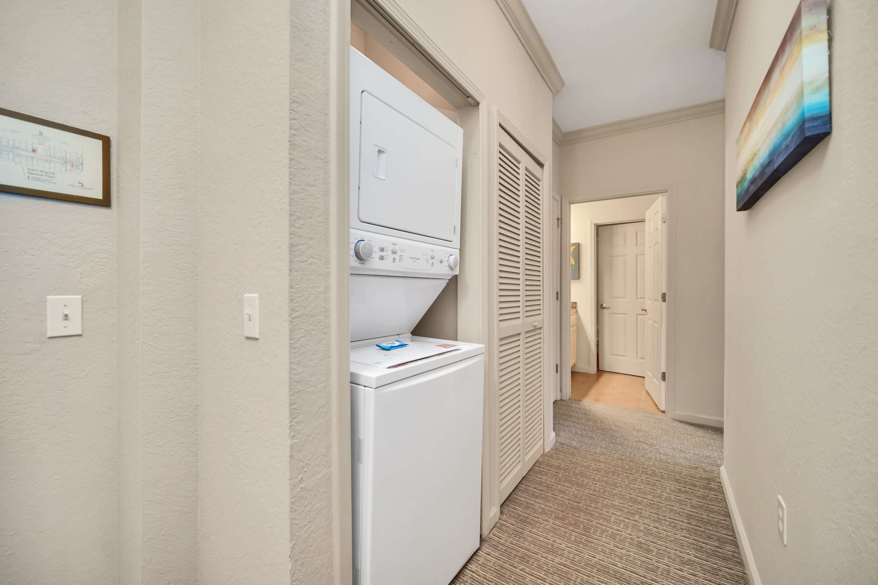 In-suite laundry facilities (washer and dryer)