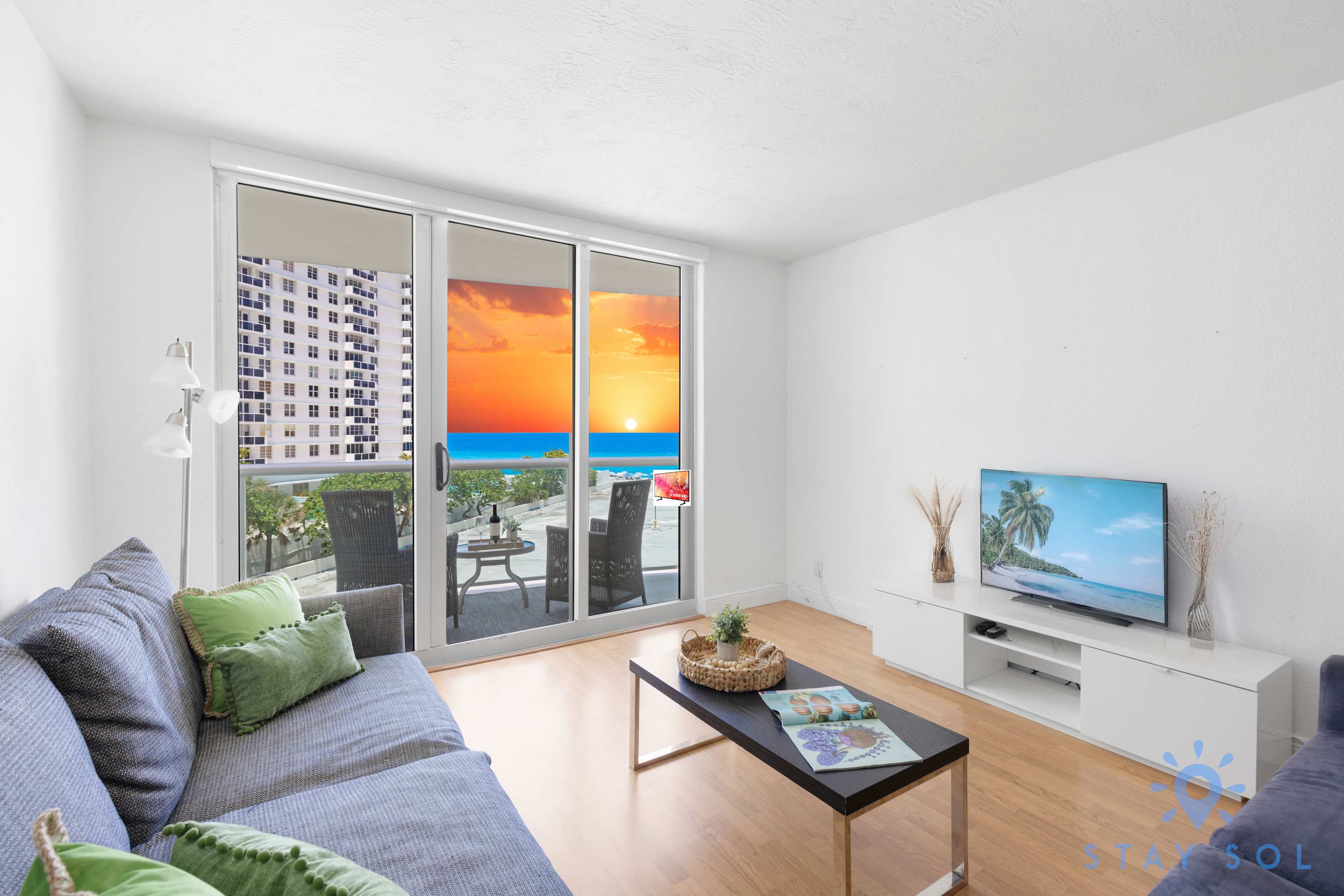 Tides beautiful ocean view condo-promotions — Hollywood, FL — vacation rental