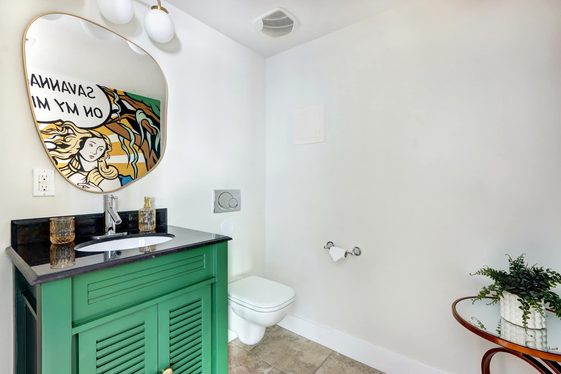 Half Bath off Living Room