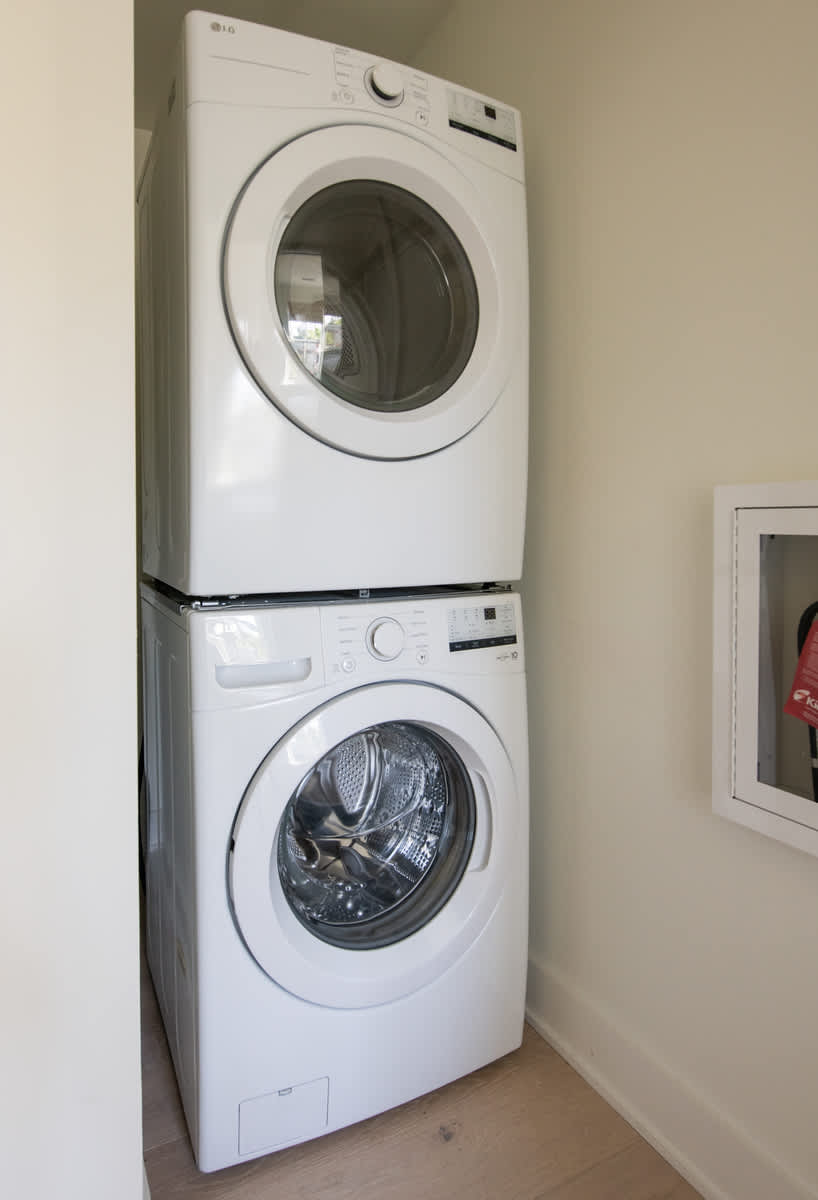 Washer and dryer for your use!