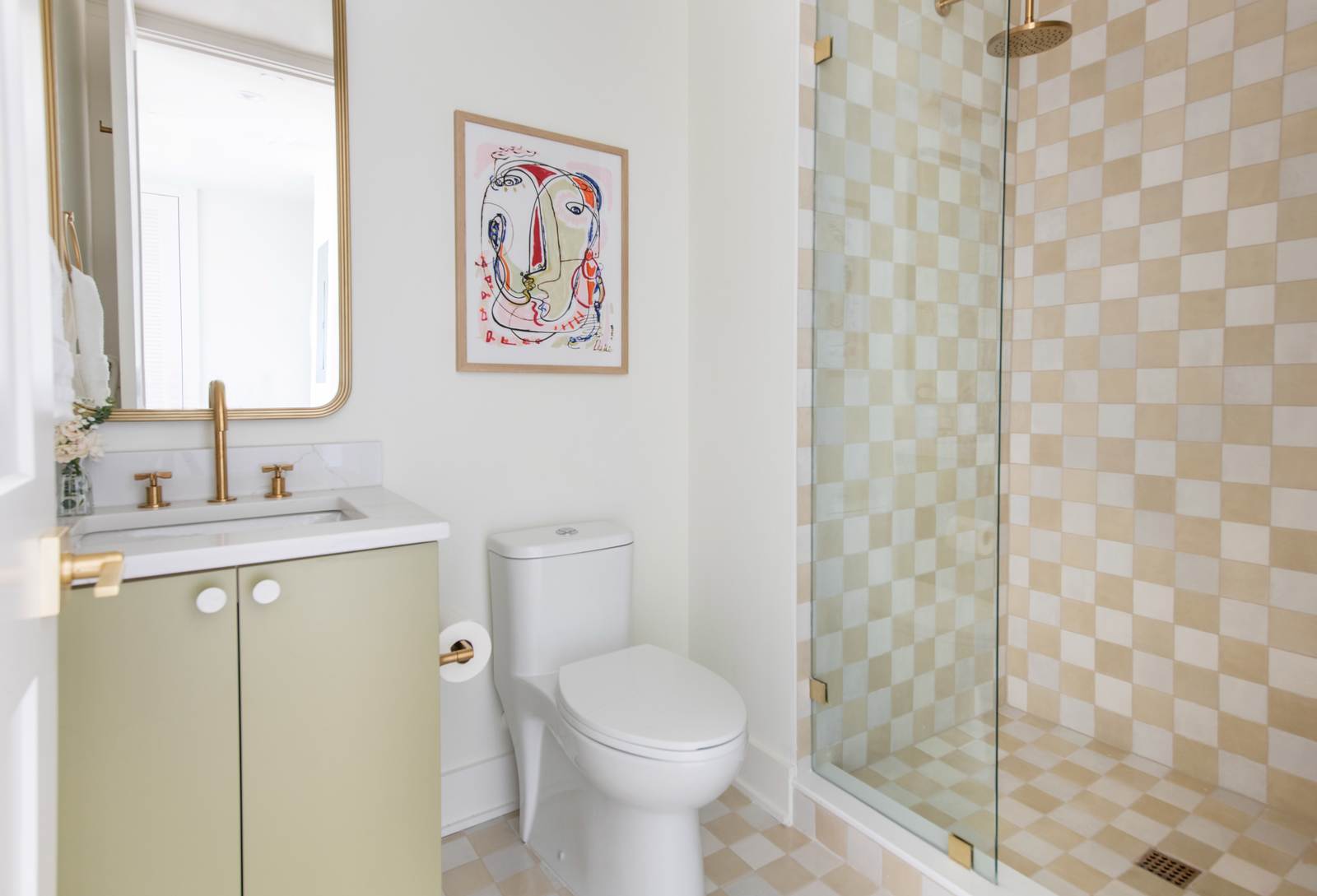 Bathroom #1: Walk-in Shower 