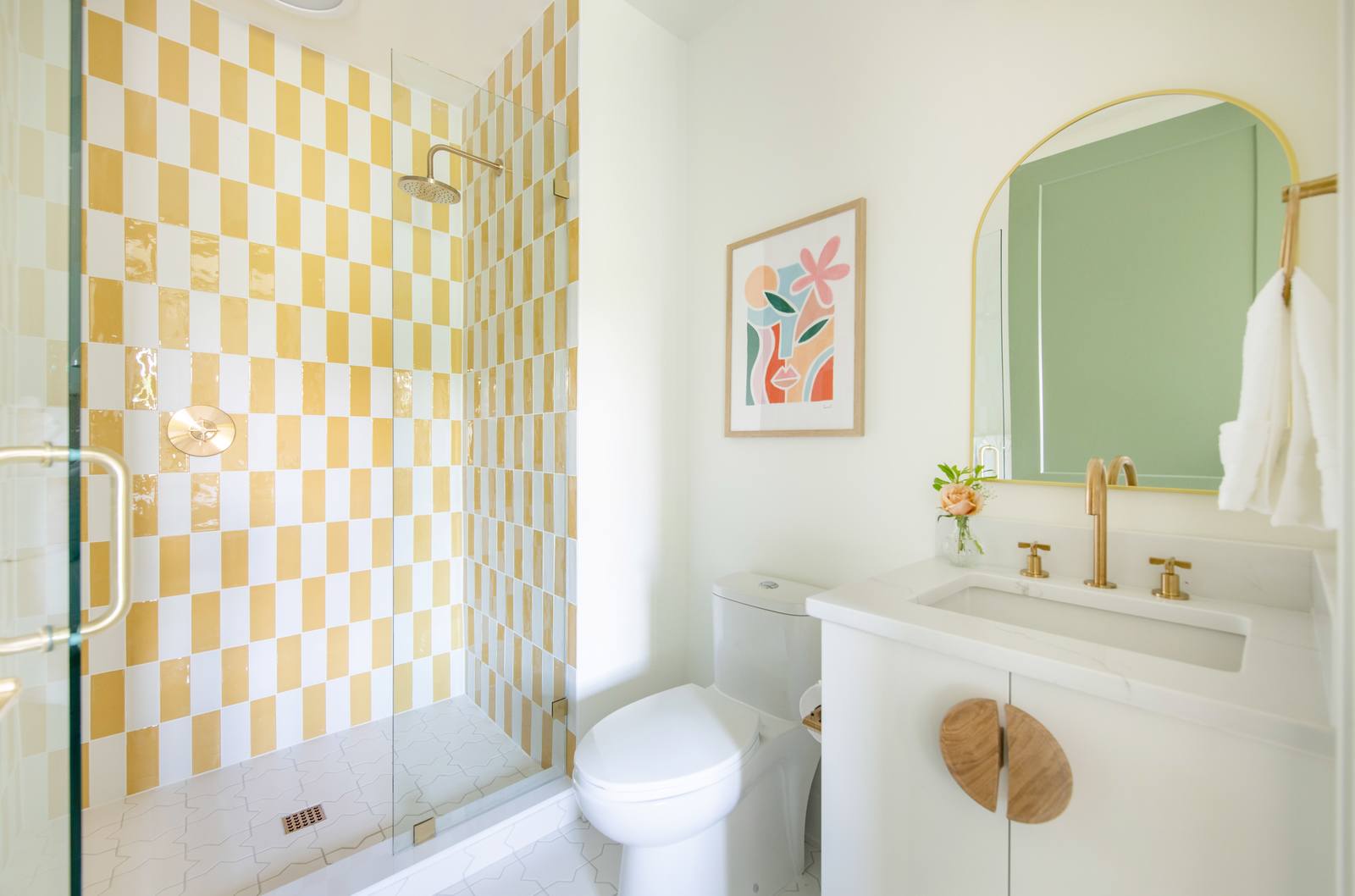 Bathroom #2: Walk-in Shower 