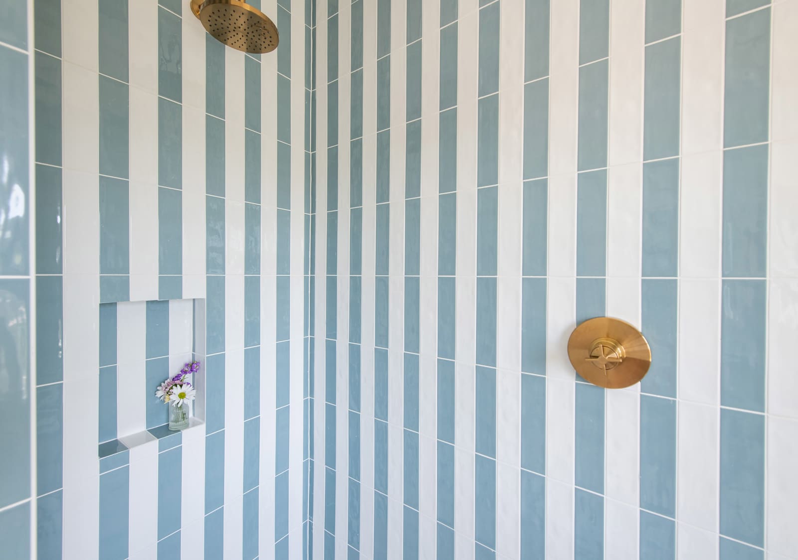 Bathroom #1: Walk-in Shower + Double Vanity