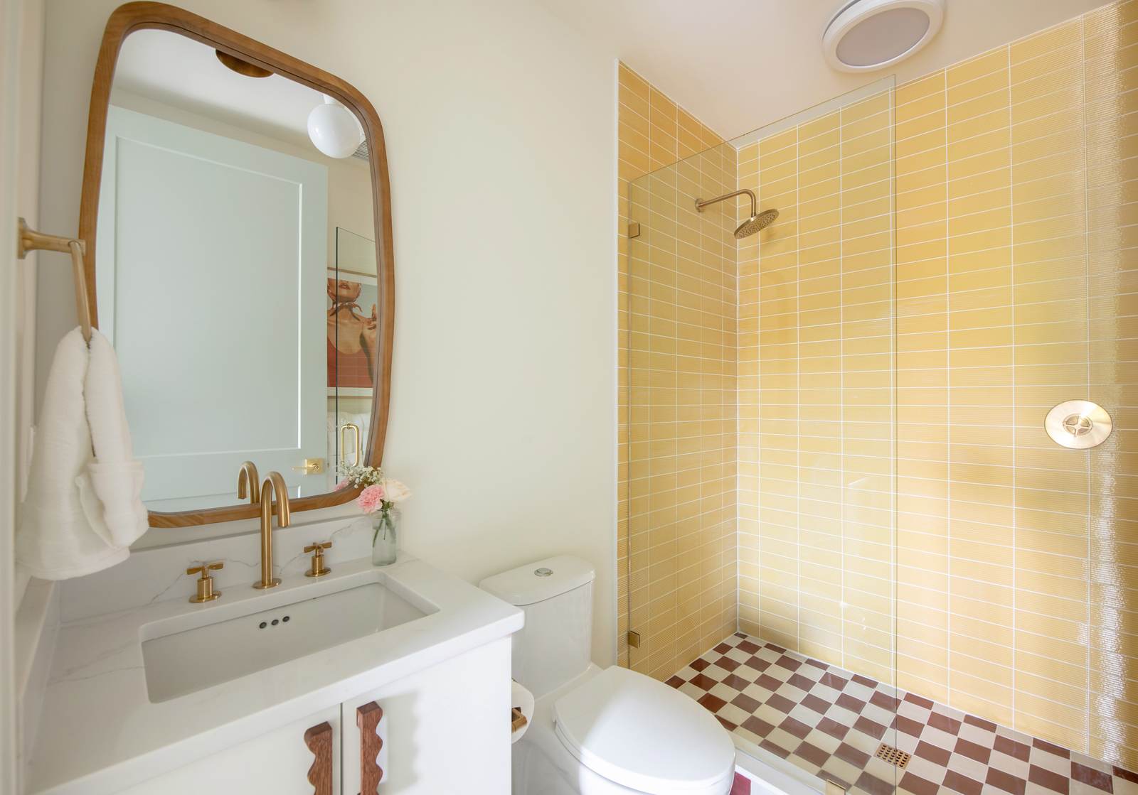 Bathroom #2: Walk-in Shower 