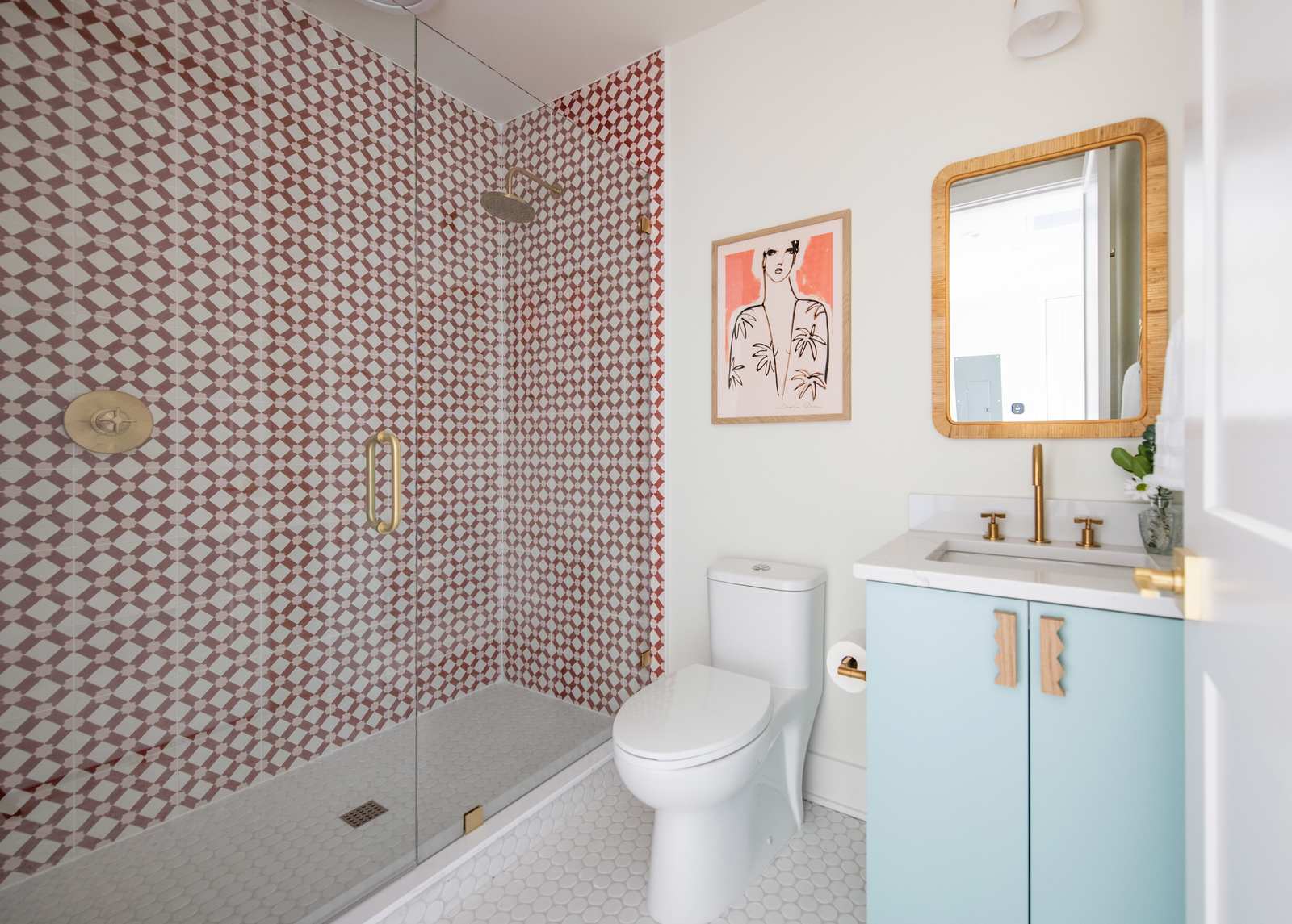 Bathroom #3: Walk-in Shower 