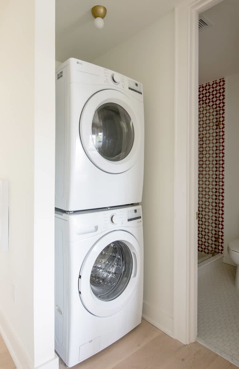 Washer and dryer for your use!