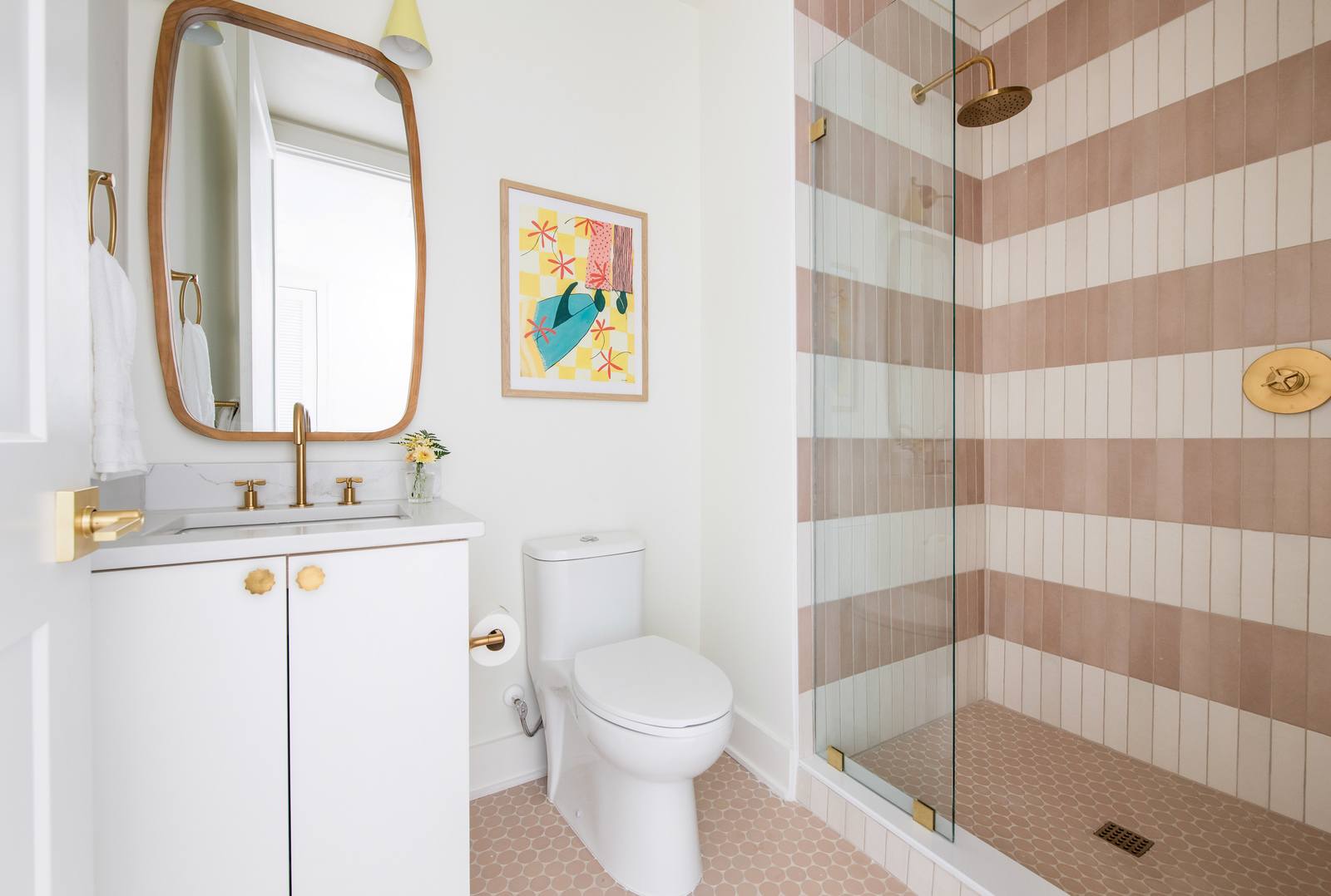 Bathroom #1: Walk-in Shower 