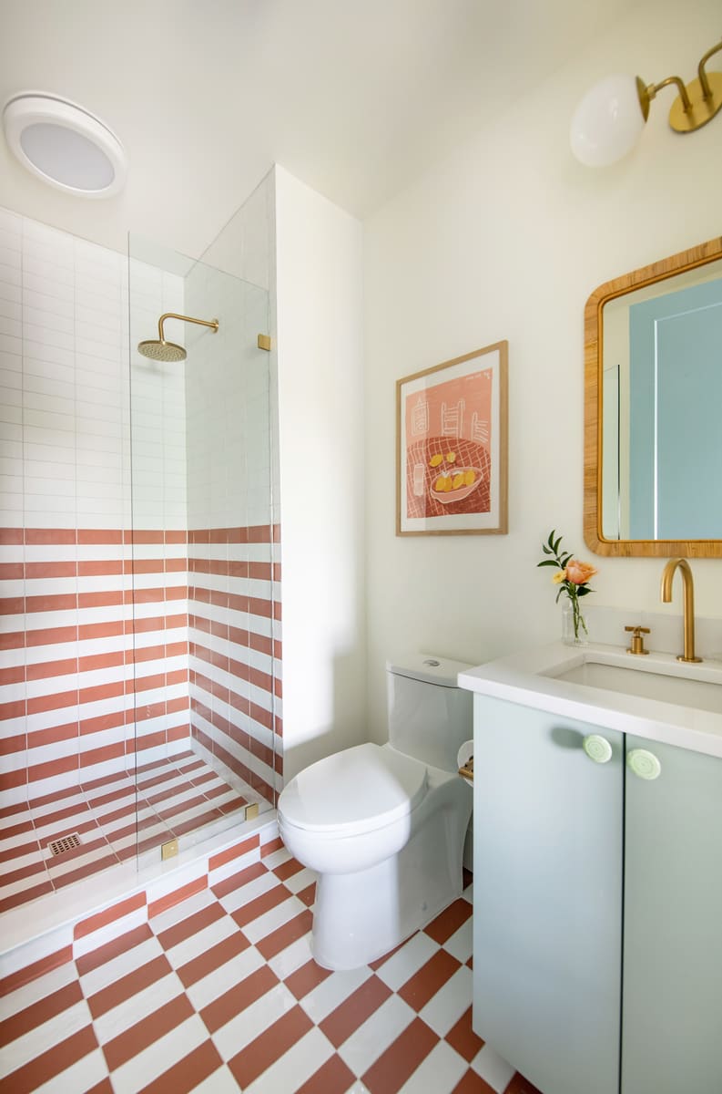 Bathroom #2: Walk-in Shower