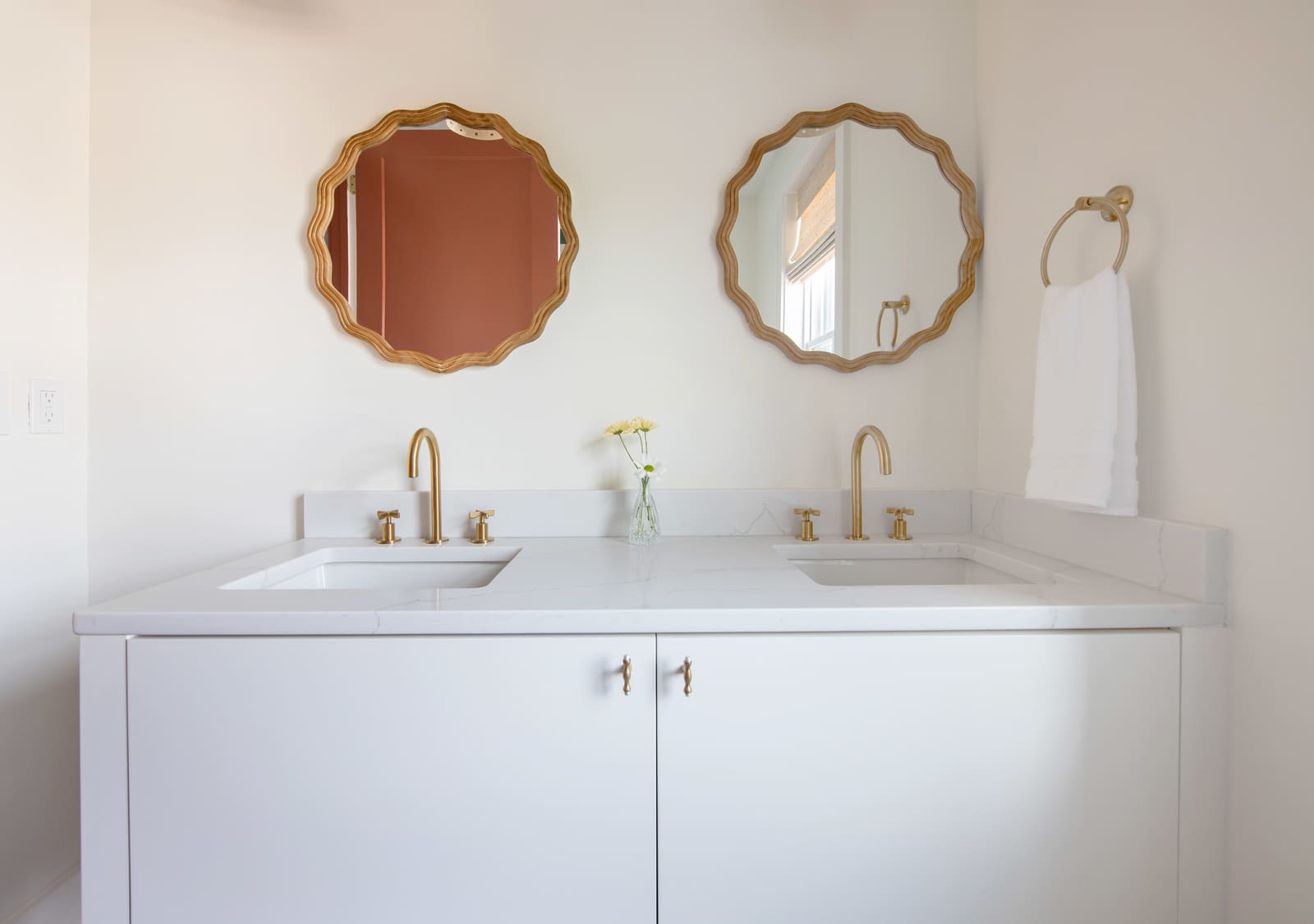 Bathroom #3: Walk-in Shower + Double Vanity