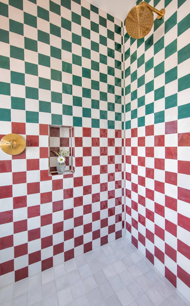 Bathroom #3: Walk-in Shower + Double Vanity