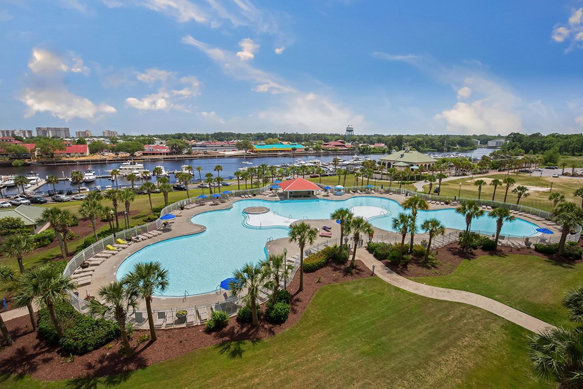 Massive North Tower Pool and Hot Tub