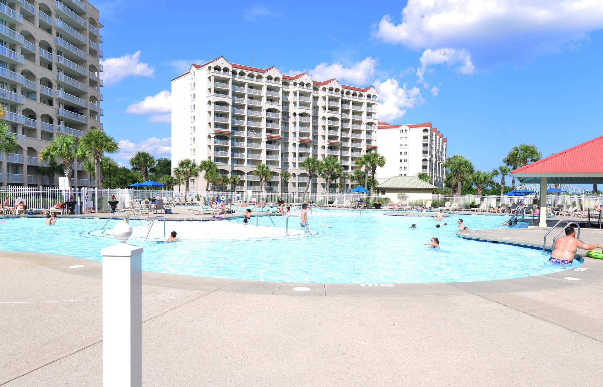 Massive North Tower Pool and Hot Tub