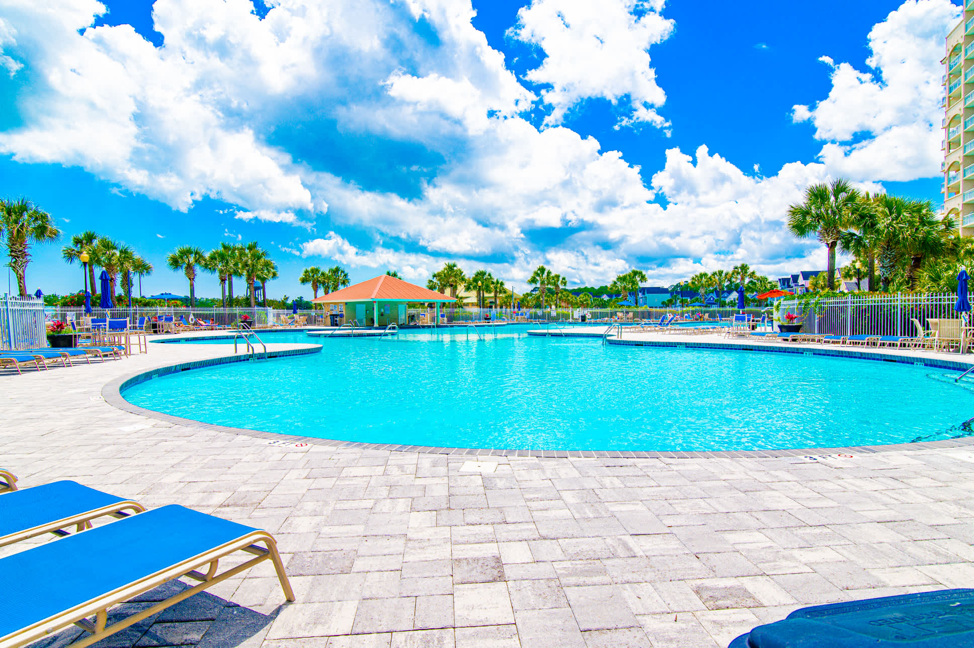 Massive North Tower Pool and Hot Tub