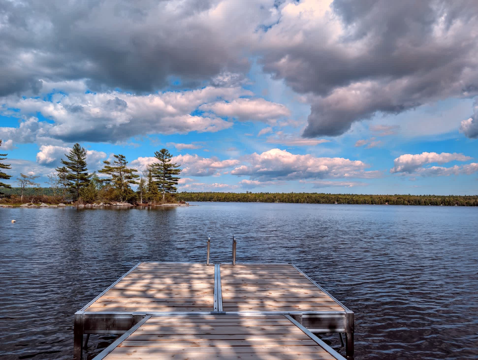 Lakefront Cabin Retreat w/ Fire Pit & Yurt Experience — Eastbrook, ME — vacation rental