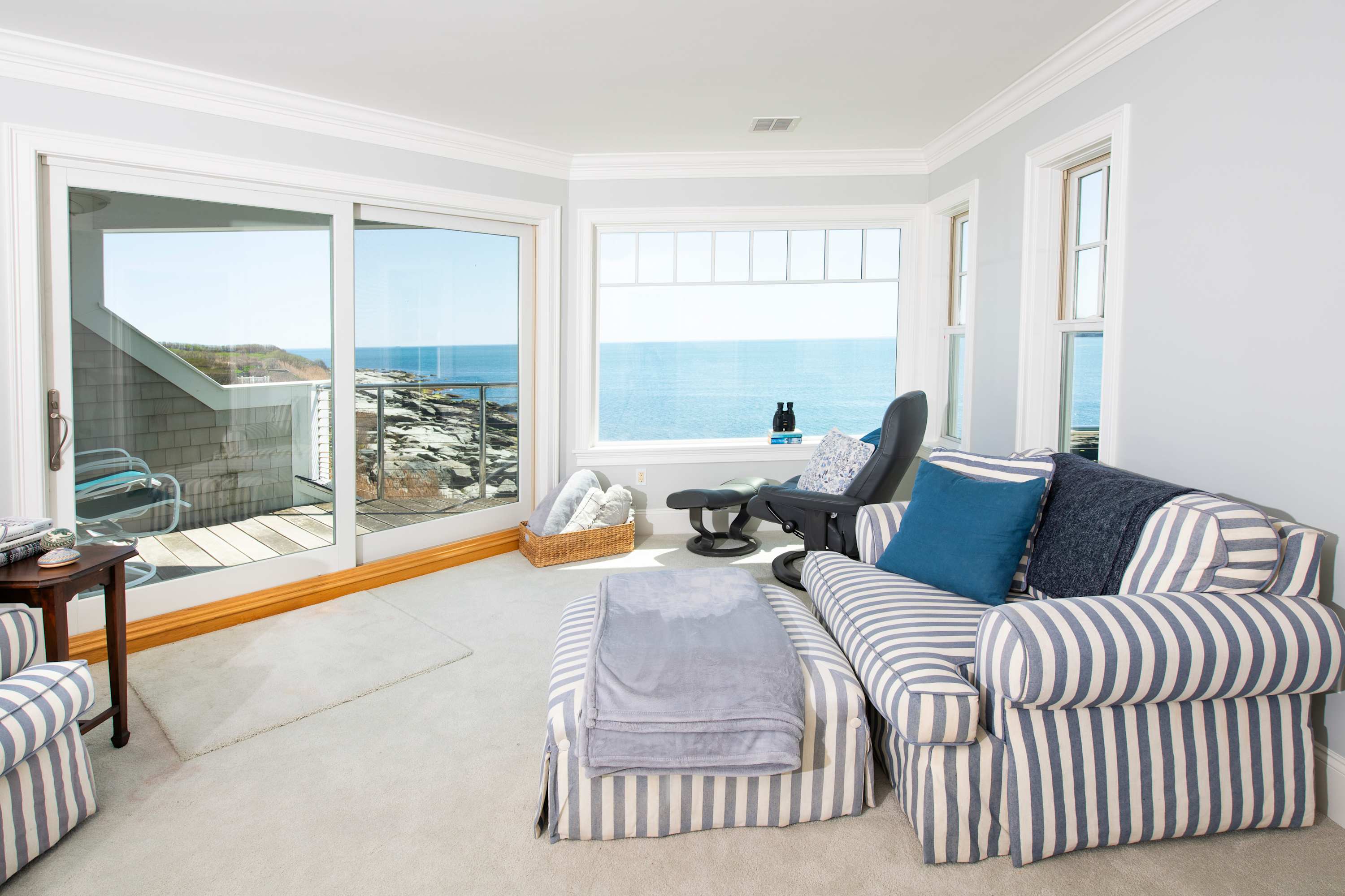 Waterfront Home with Ocean Access & Coastal Views — Middletown, RI — vacation rental
