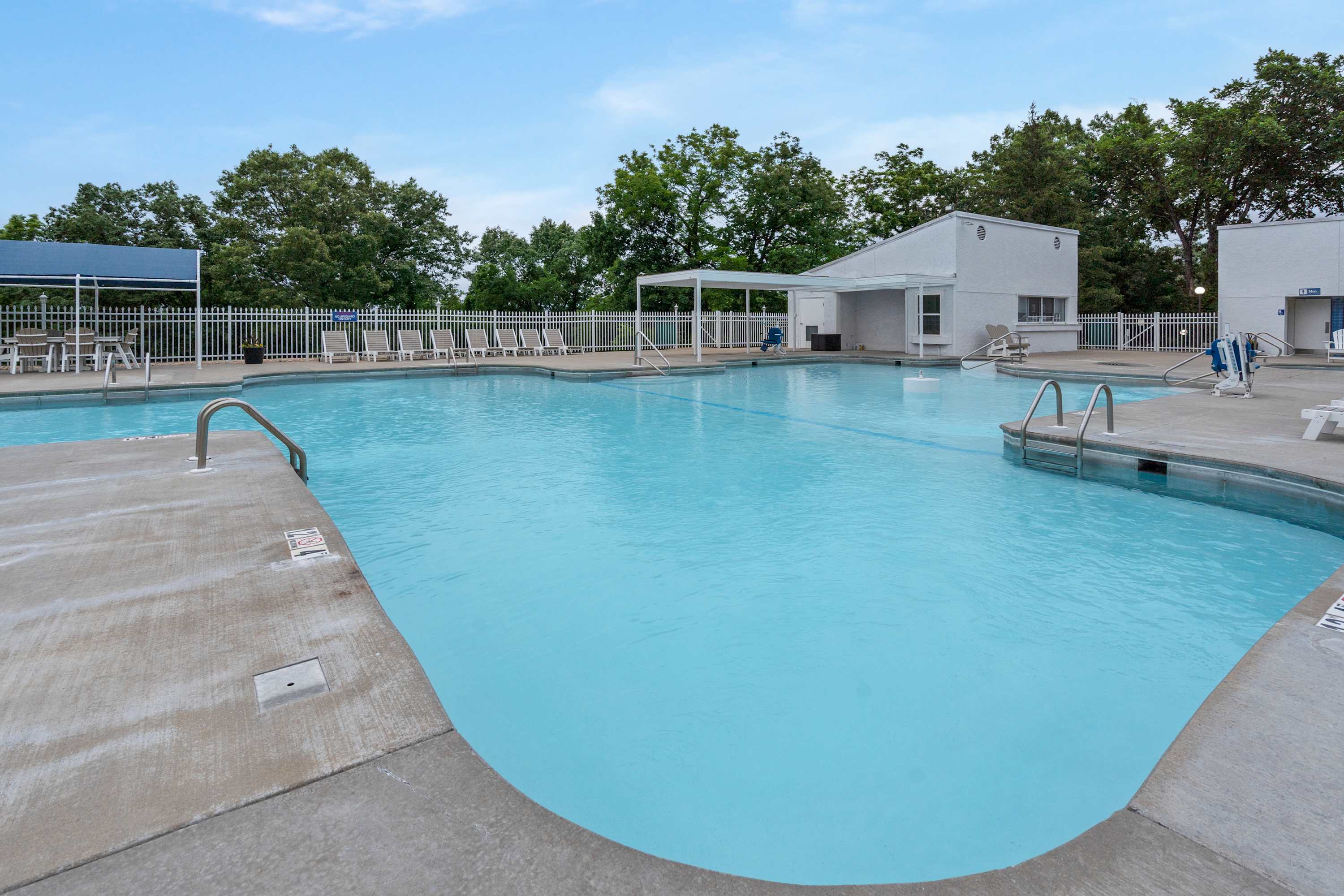 Outdoor communal pool