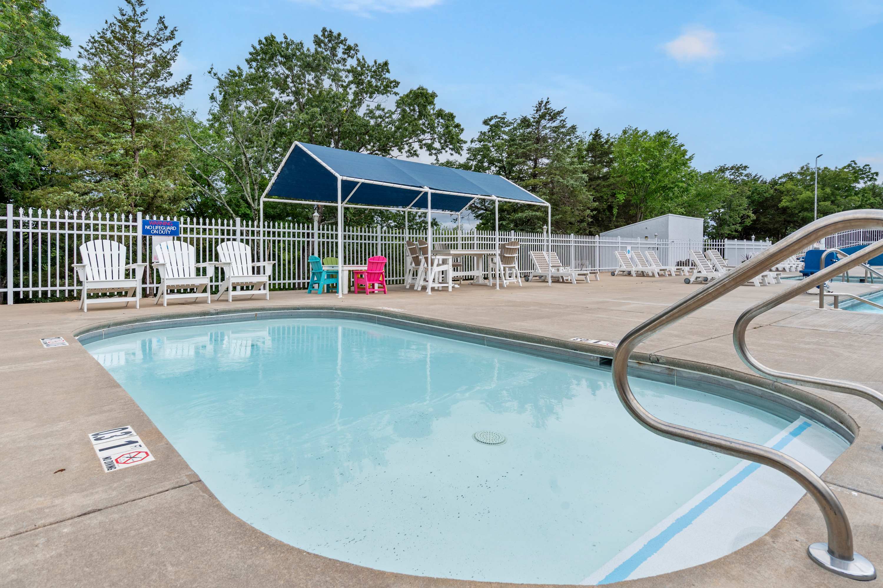 Outdoor communal pool