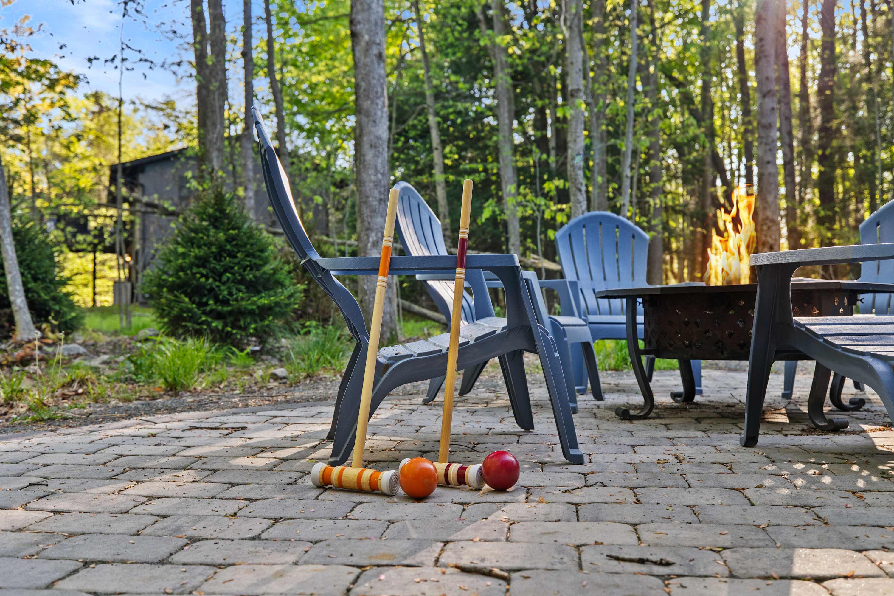 Croquet set