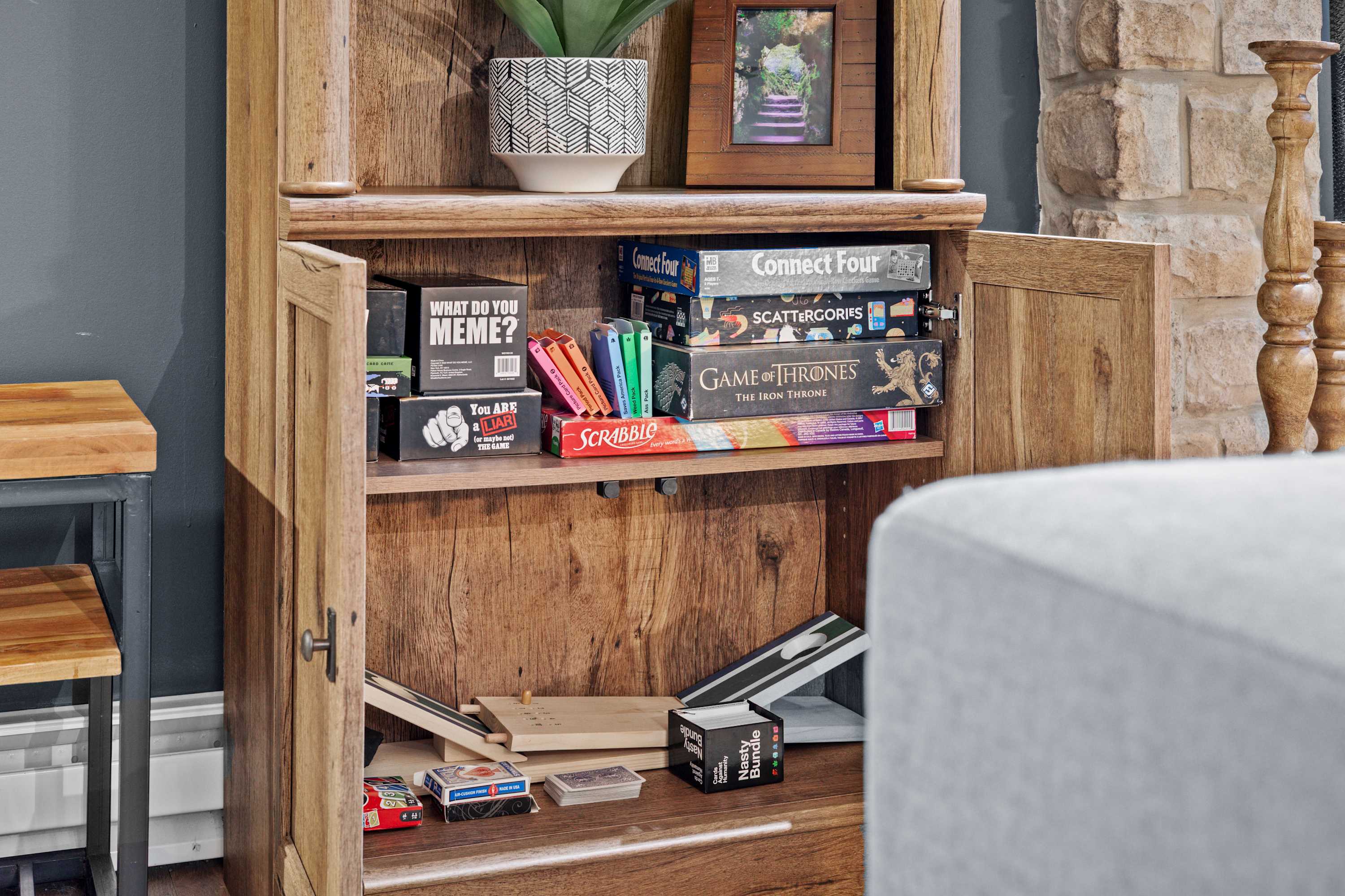 Game night just got better! Enjoy a variety of board and card games, perfect for strategic play or casual fun with family and friends.