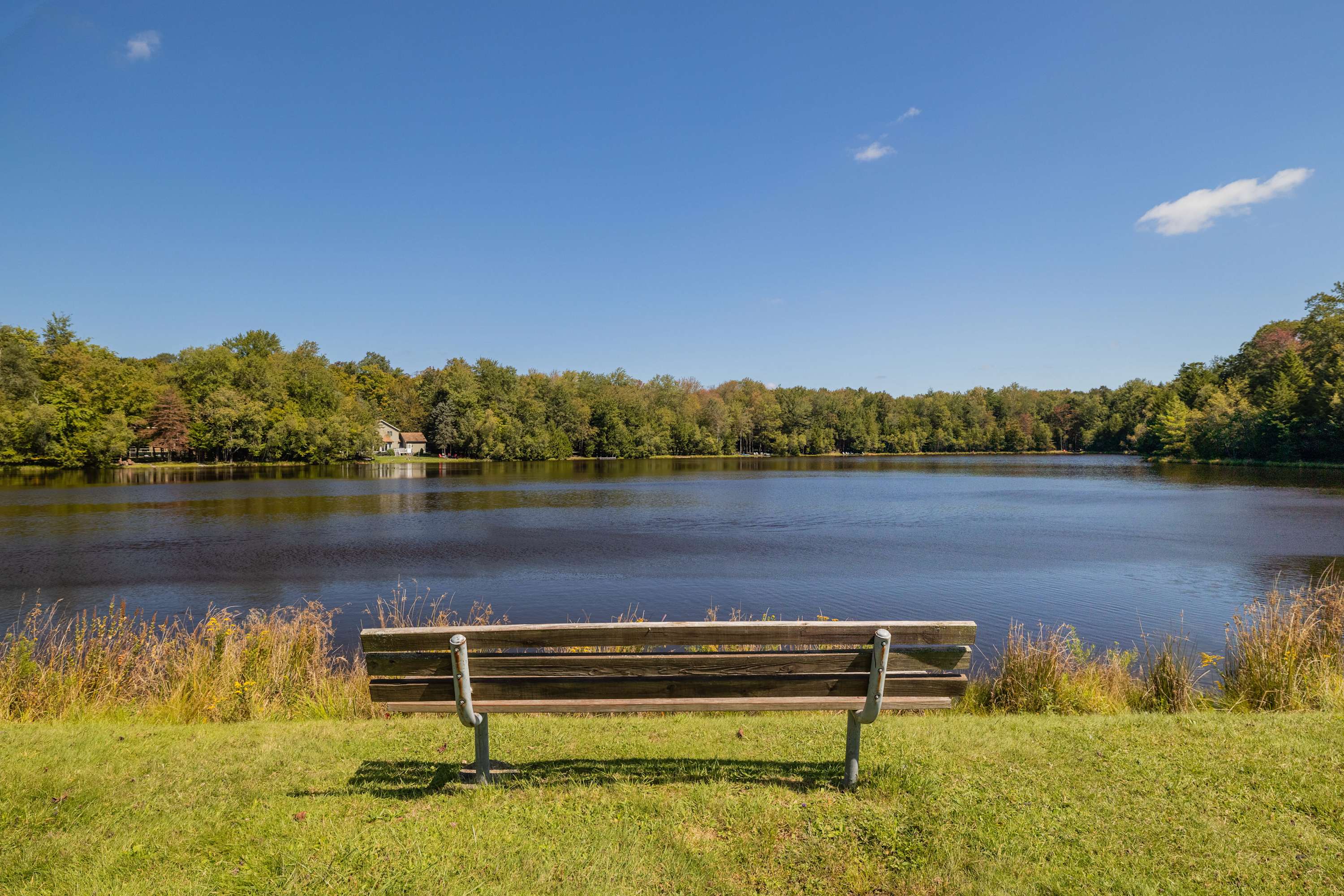 Find a quiet spot to take in the peaceful Poconos landscape