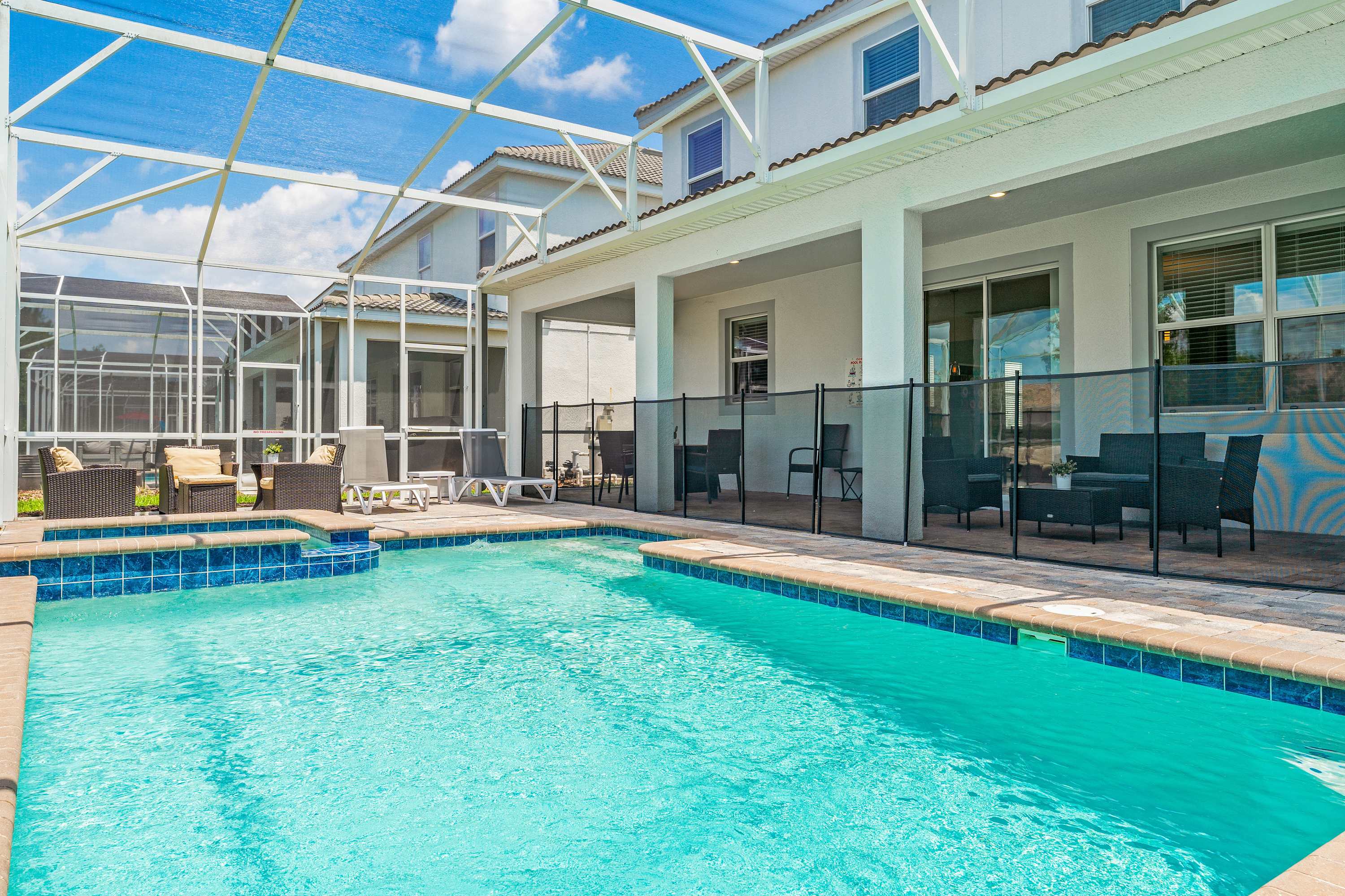 Resort Vibes At Championsgate Home for 14 w Private Lanai