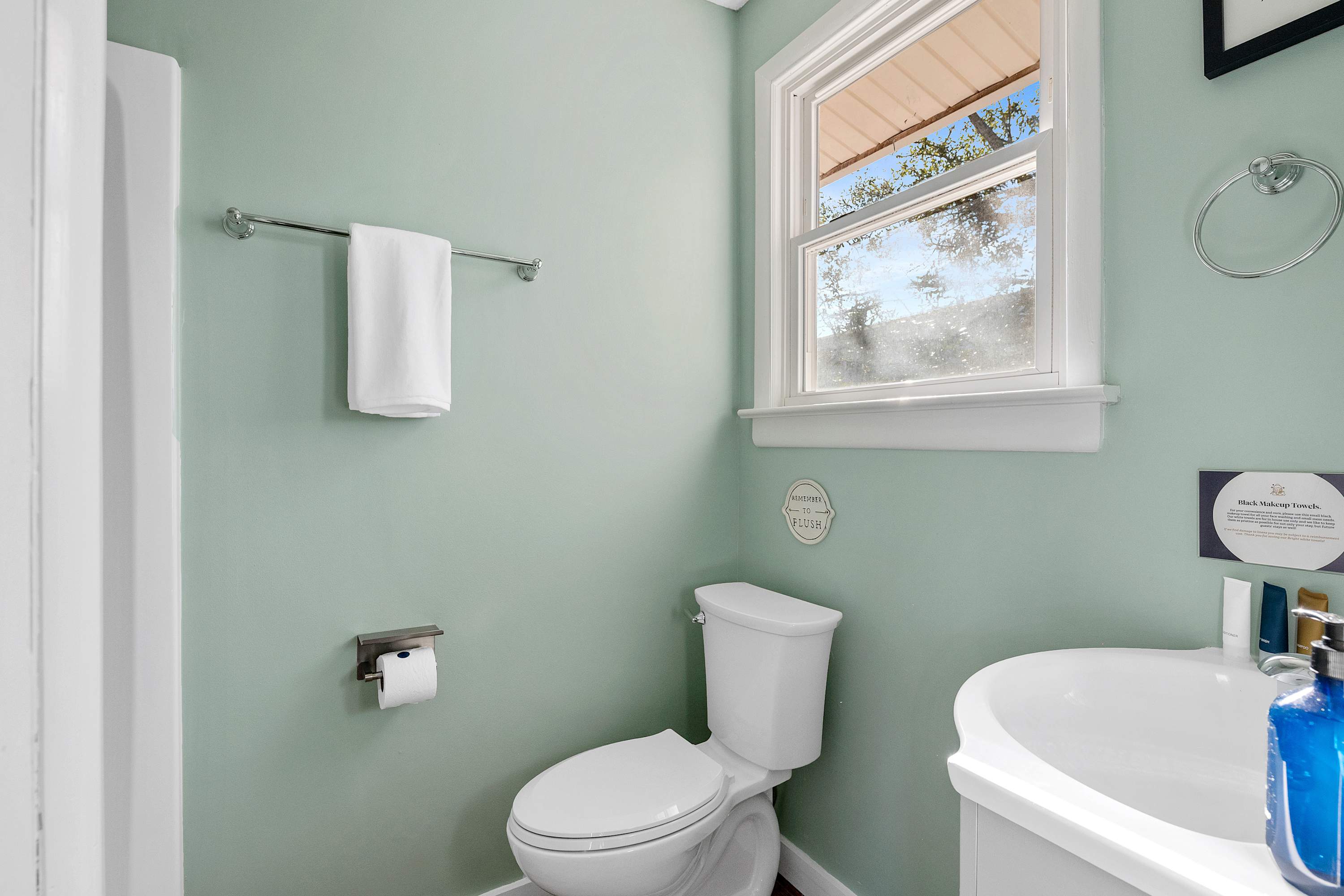 Full bathroom with walk-in shower 