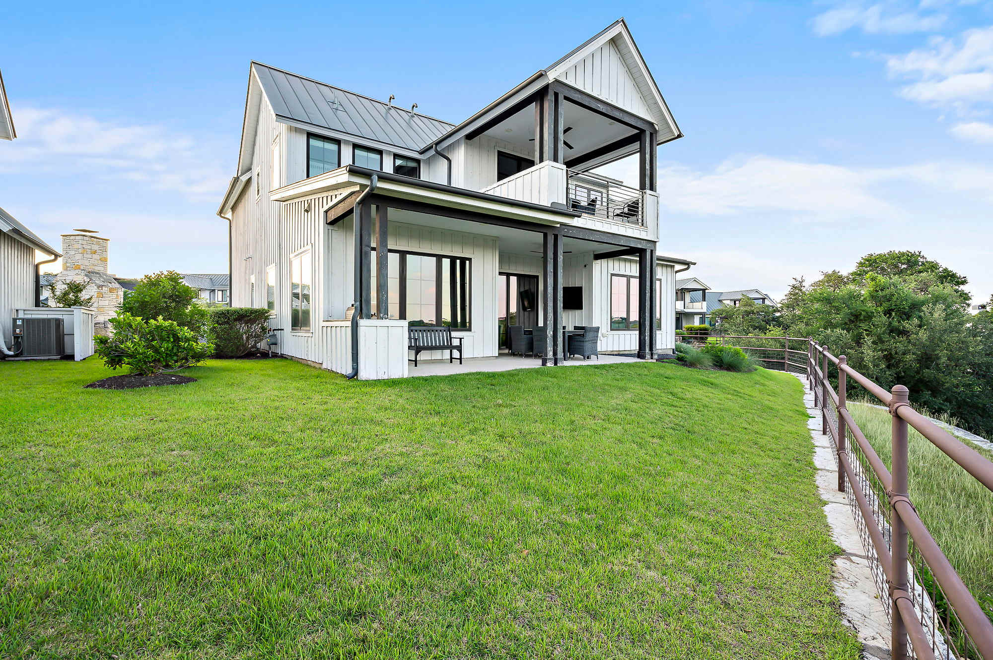 Farmhouse 7, a 4 bedroom Lake Travis vacation rental at The Reserve in Spicewood, Texas