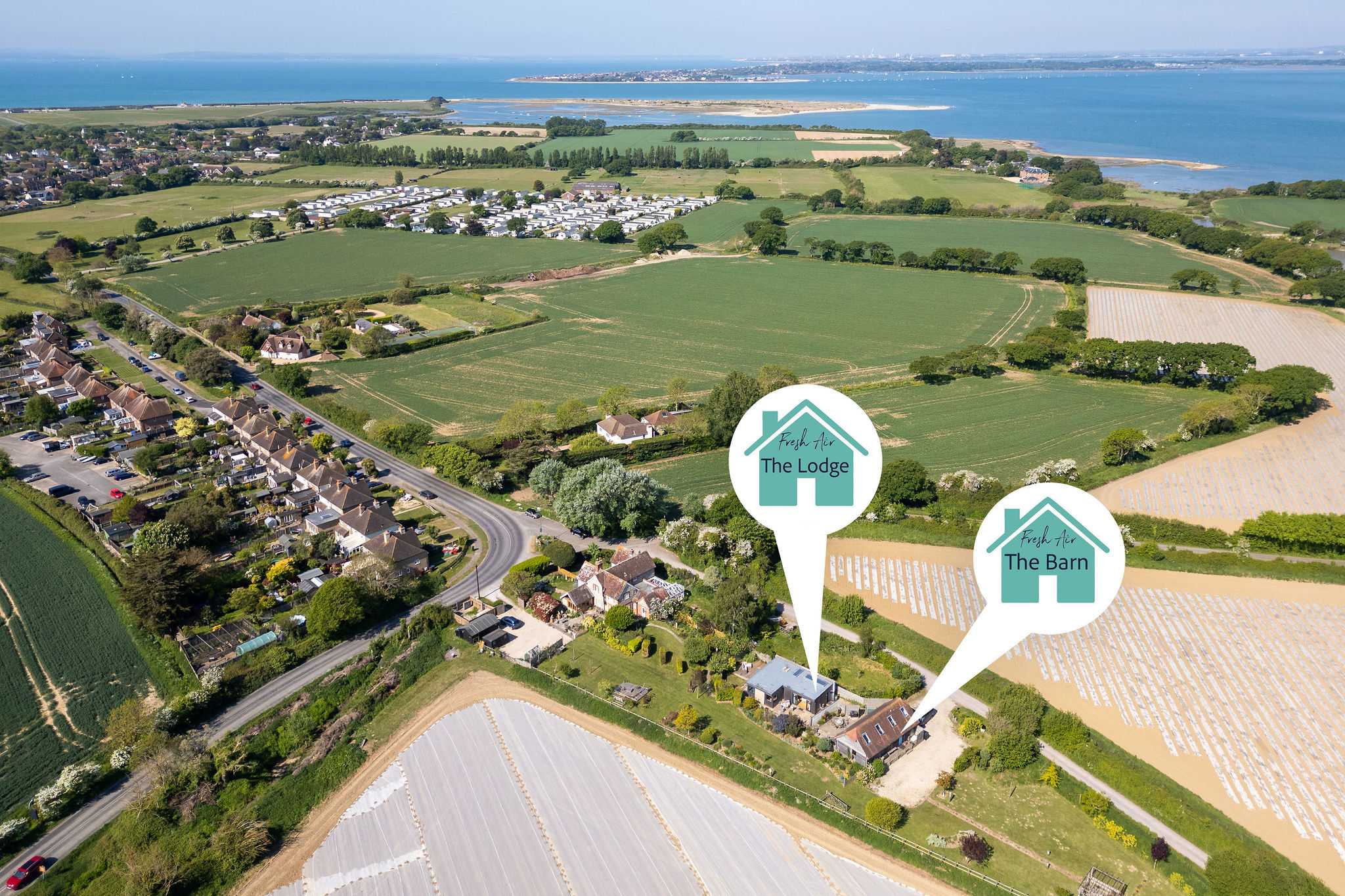 West Wittering beach is only a short drive, cycle or stroll away.