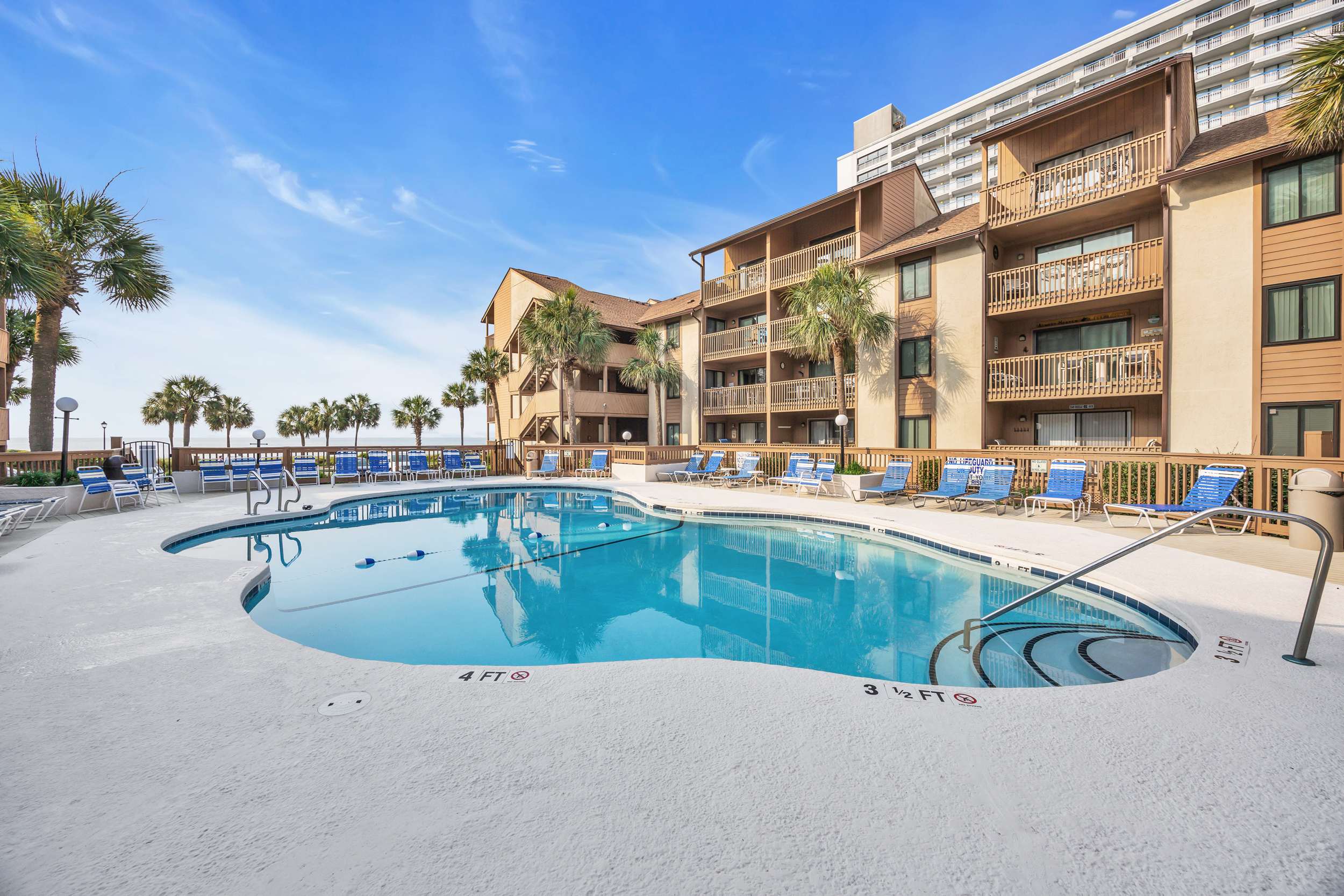 Anchorage by the Sea Ocean View Balconies and Pool