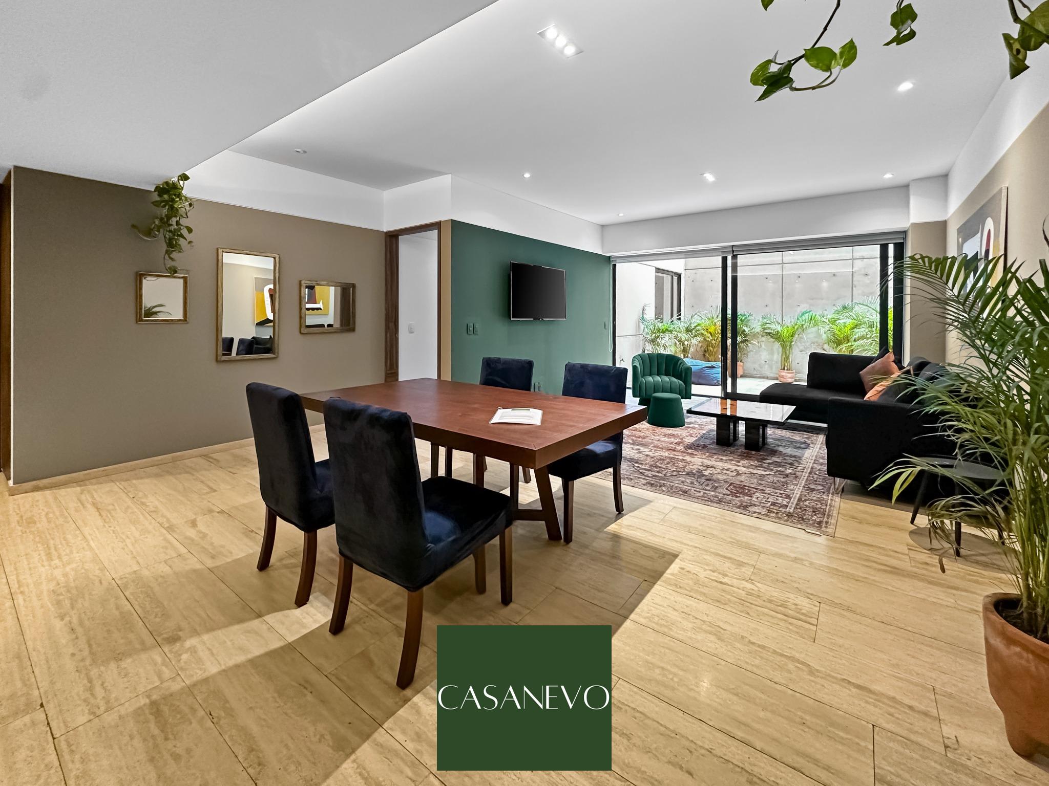 23Gh3 2BR 2.5 Baths with a Private Patio Roma Norte