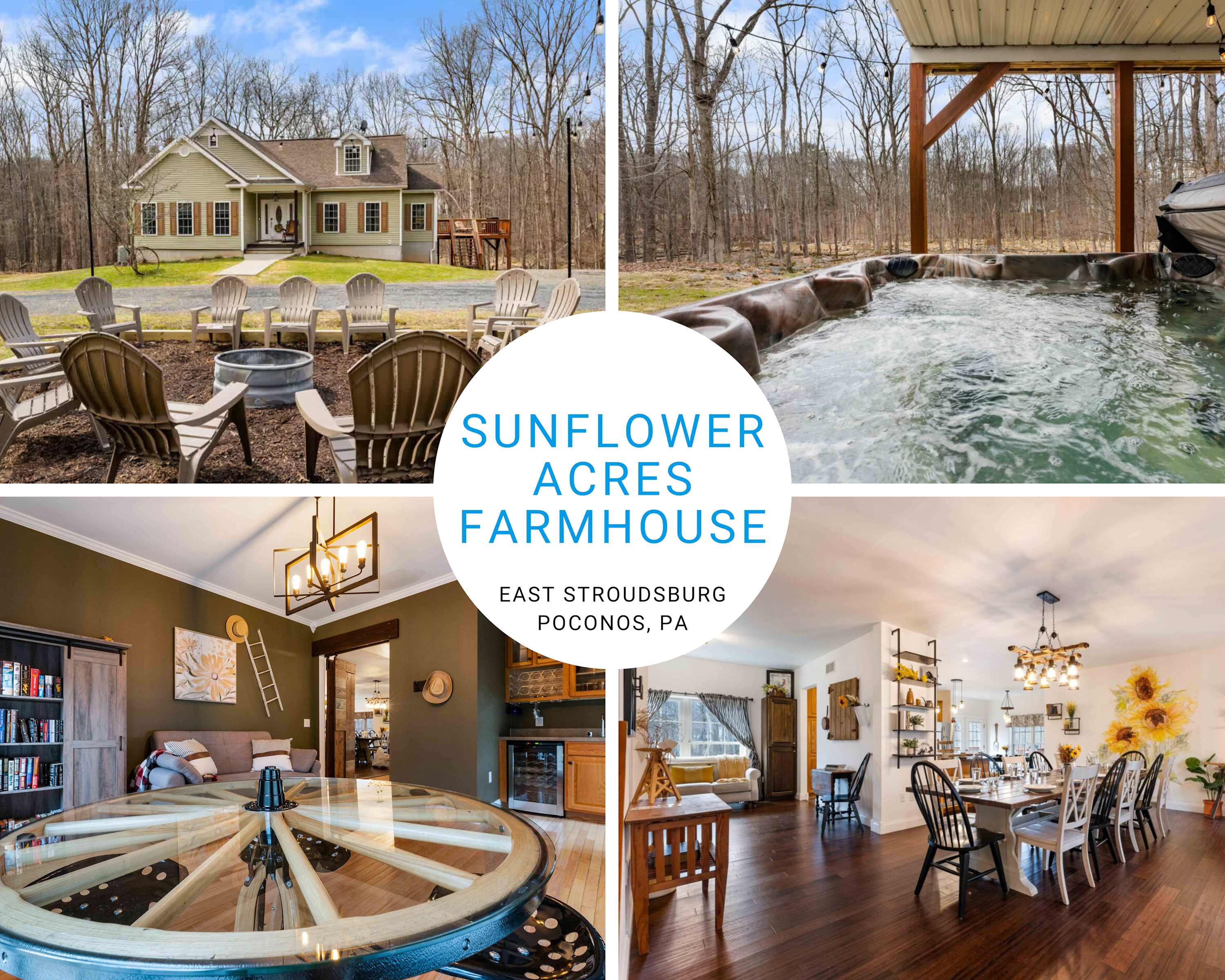 Sunflower Acres Farmhouse (Poconos)