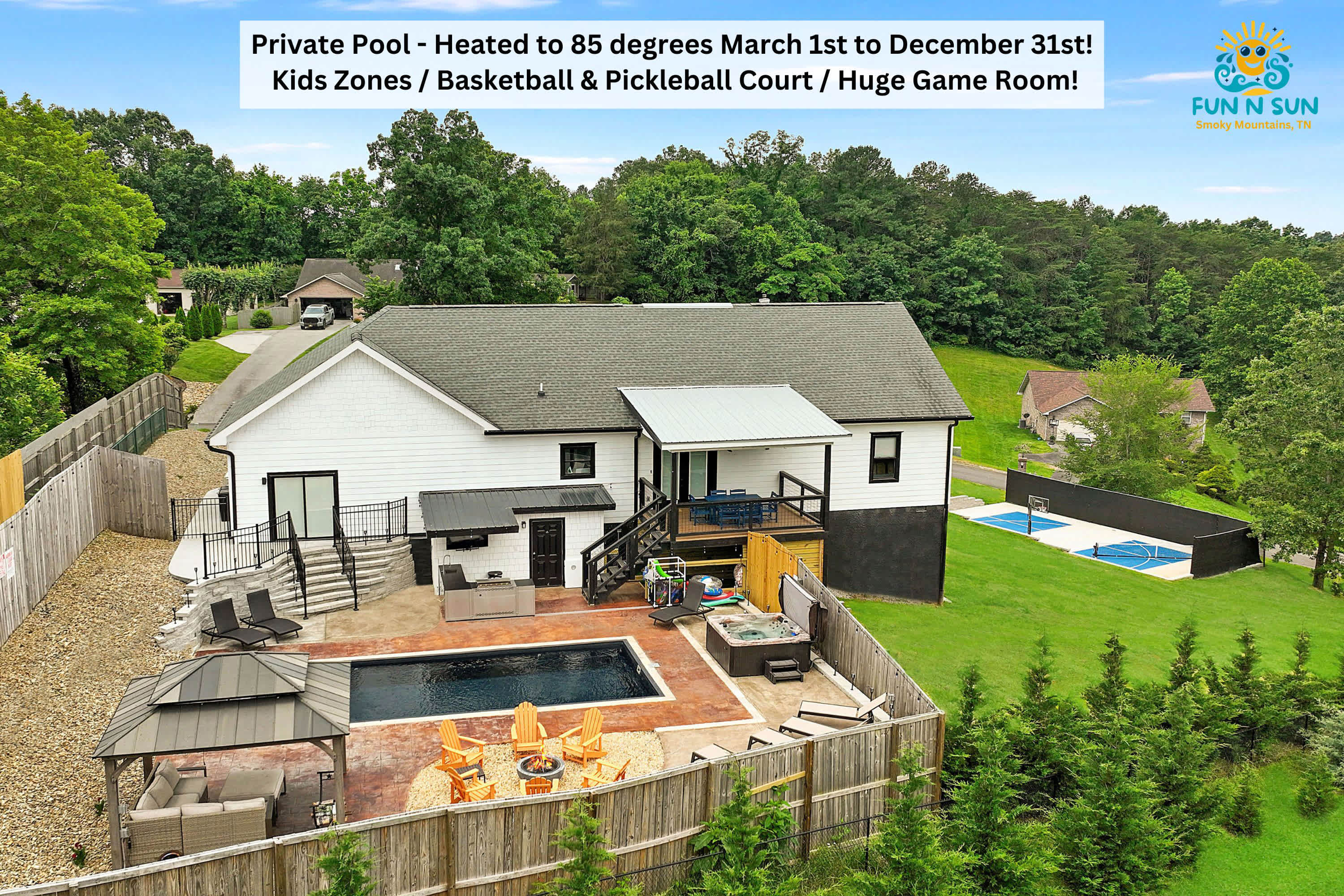Cozy retreat w/pool, hot tub & game room — Sevierville, TN — vacation rental