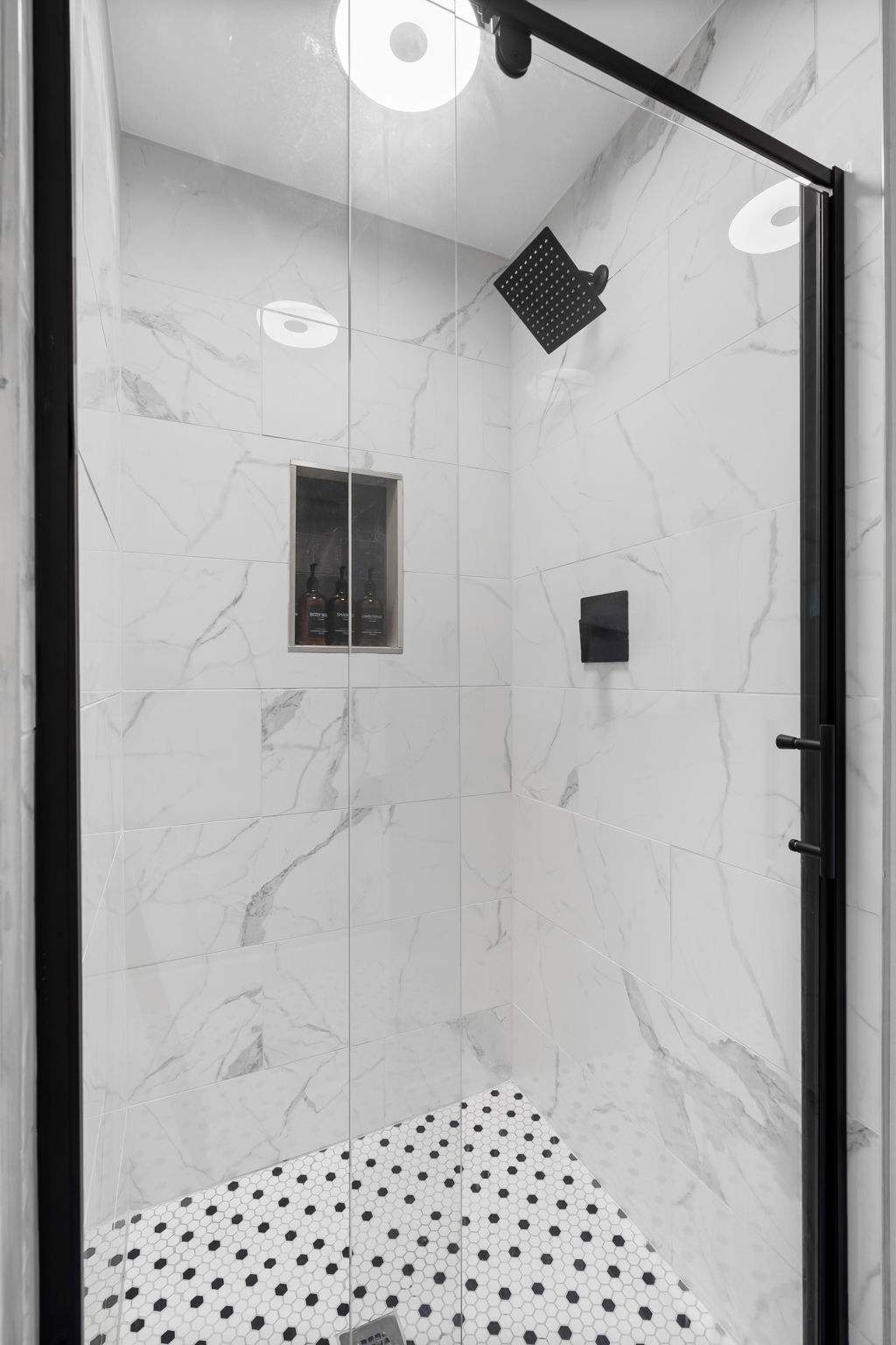 Shower room on primary suite