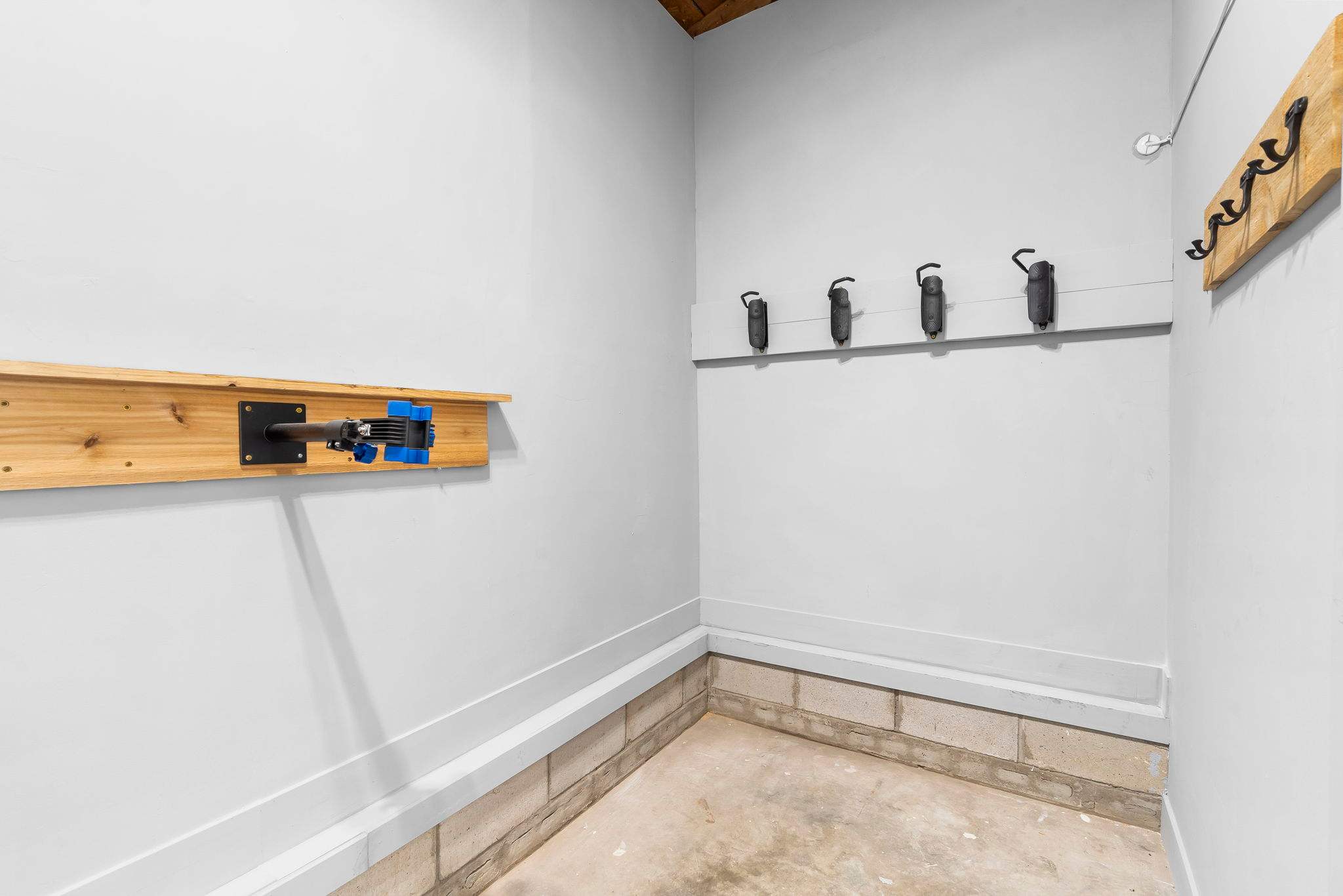 Keypad locked bike storage