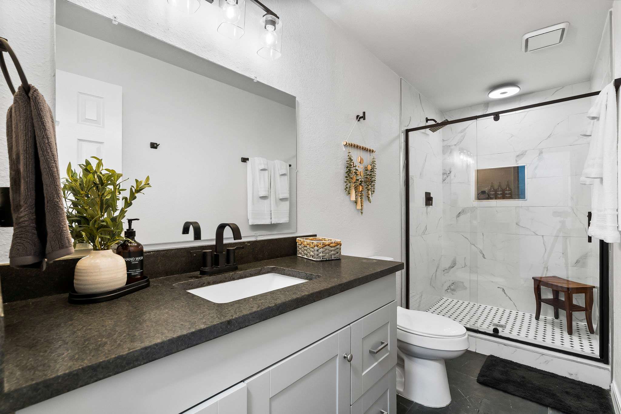 Common area bathroom
