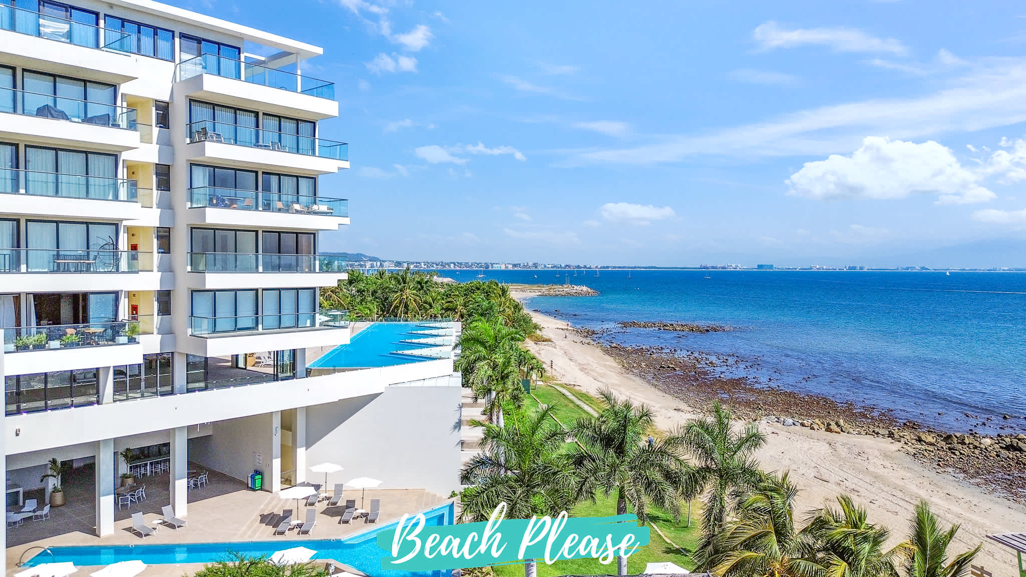 Zantamar 506C: Beachfront Condo w Private Parking — Cruz de Huanacaxtle, Nayarit — vacation rental
