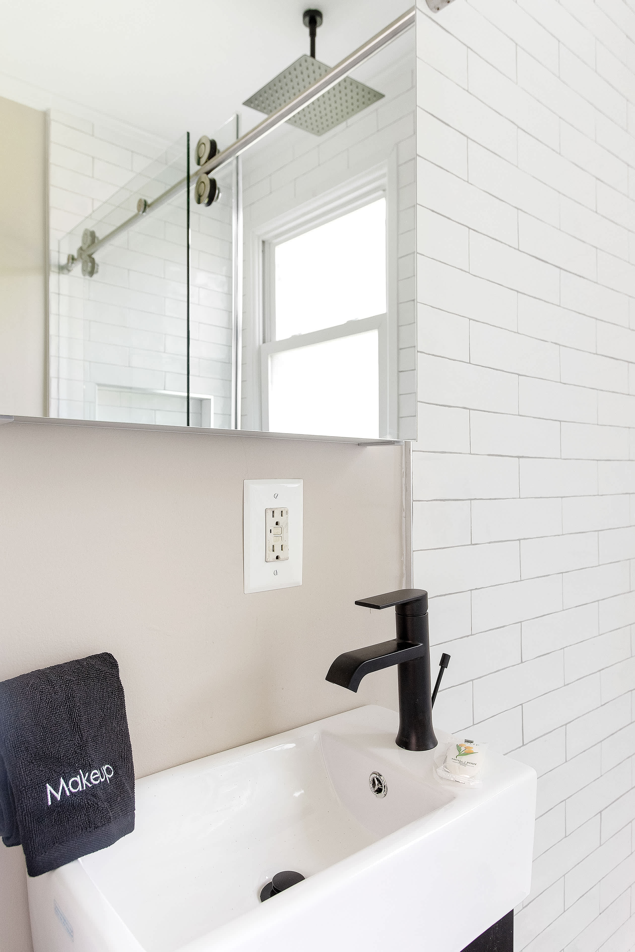 Bathroom 2: Walk-in Shower 