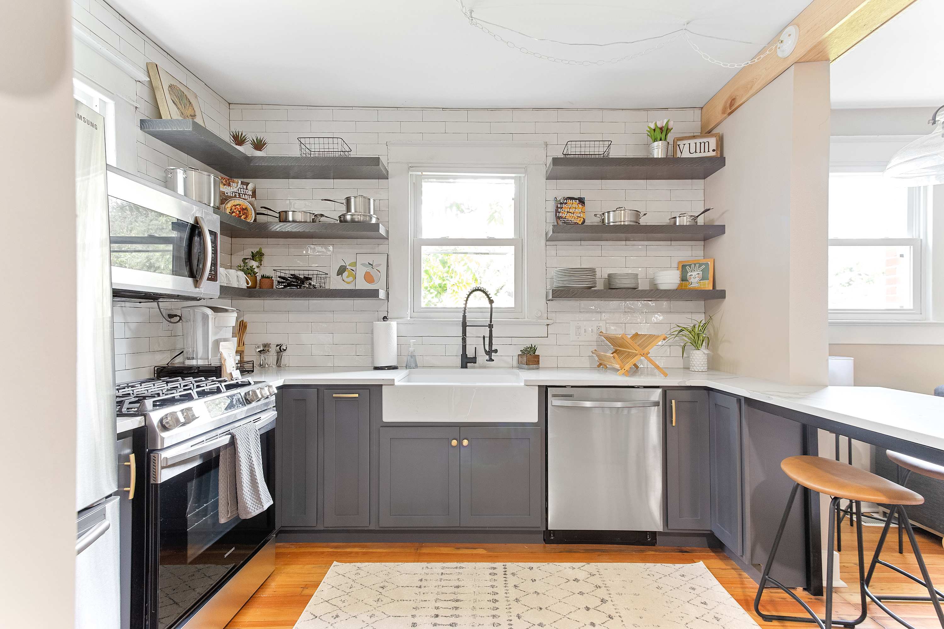 Fully stocked kitchen with everything you should need! 